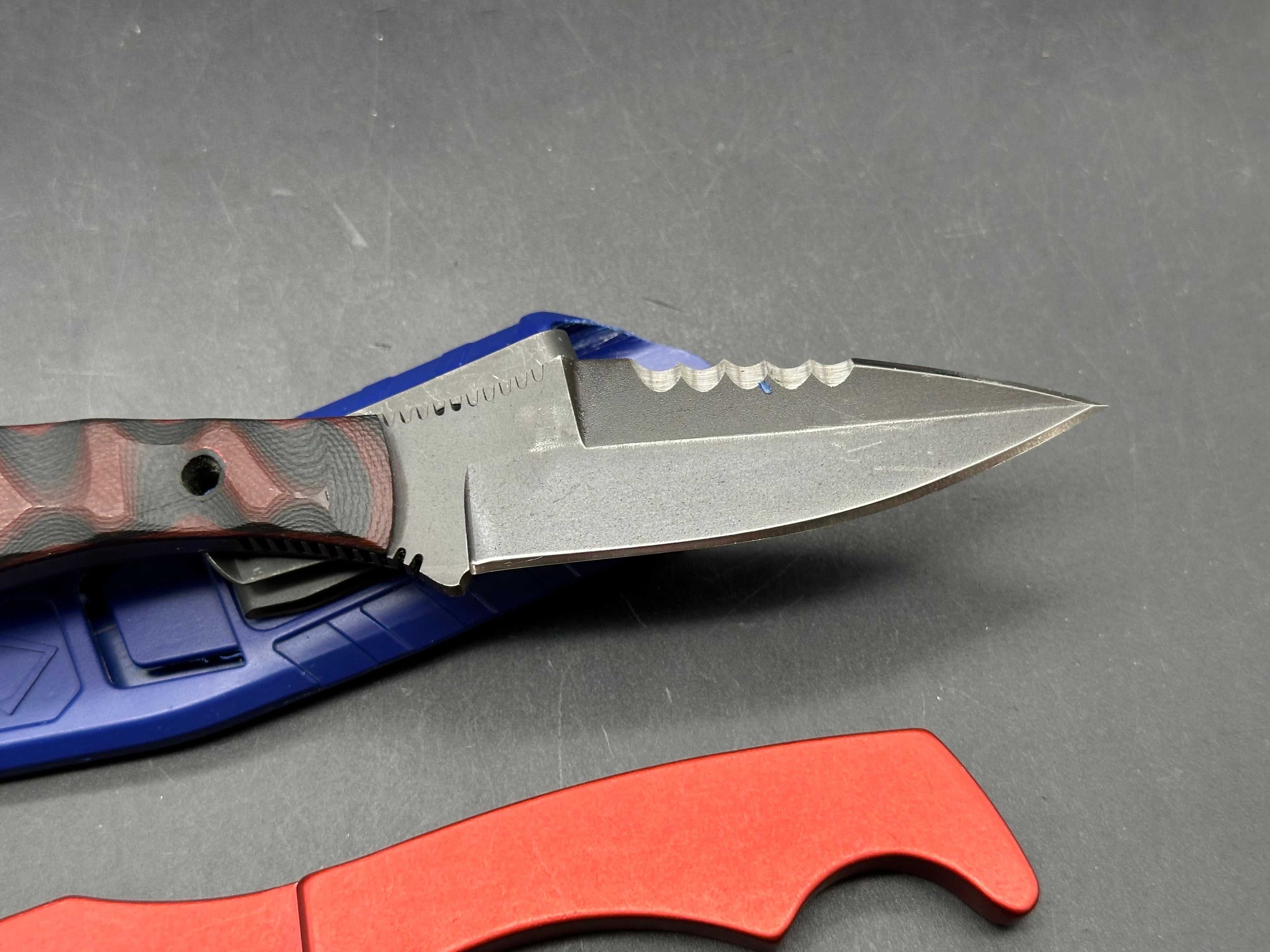 Dynamis Alliance - Razorback fixed blade W/trainer