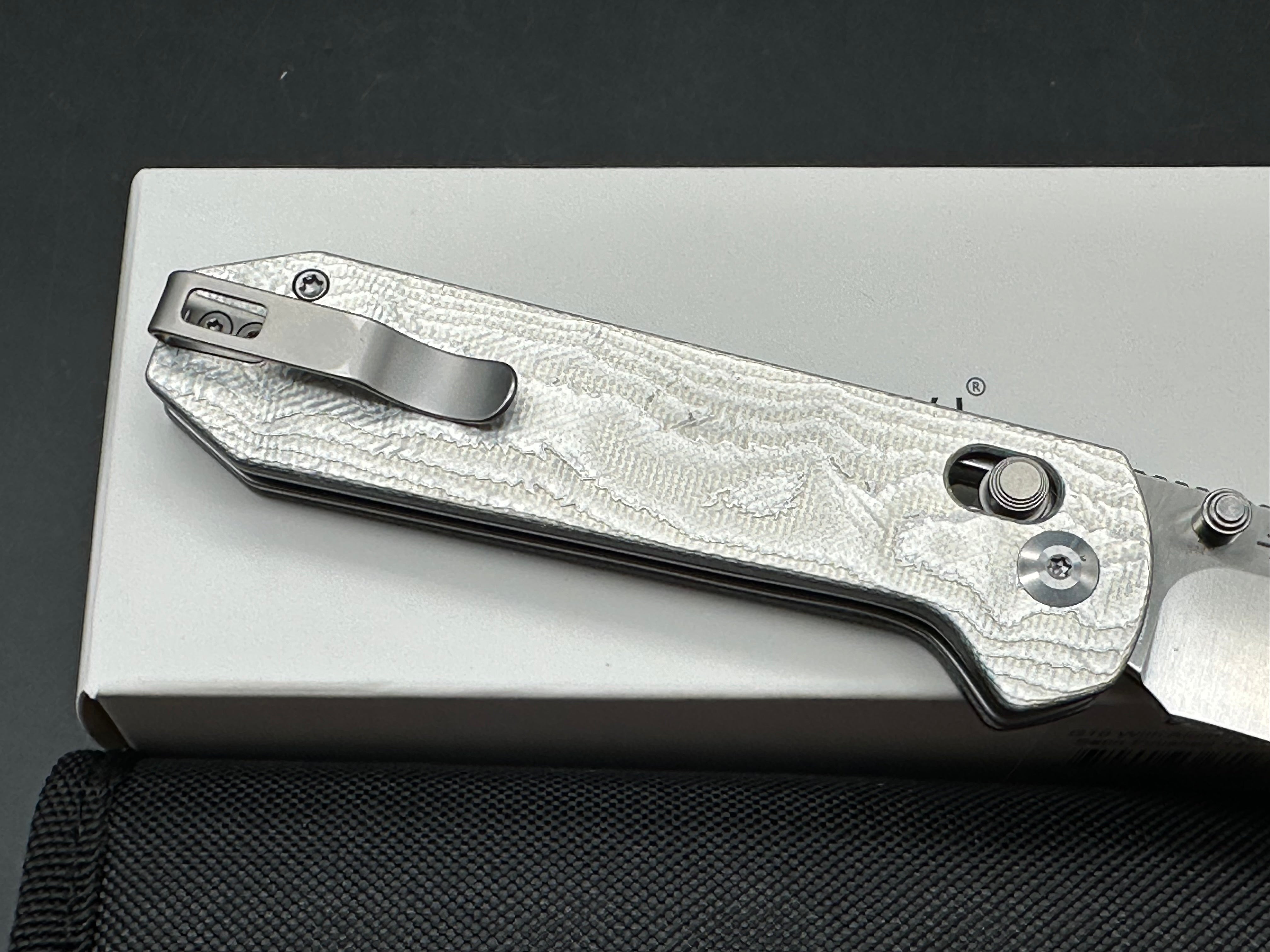 CIVIVI OVER YONDER FOLDING KNIFE ALUMINUM FOIL G10 HANDLE 14C28N PLAIN EDGE SATIN FINISH