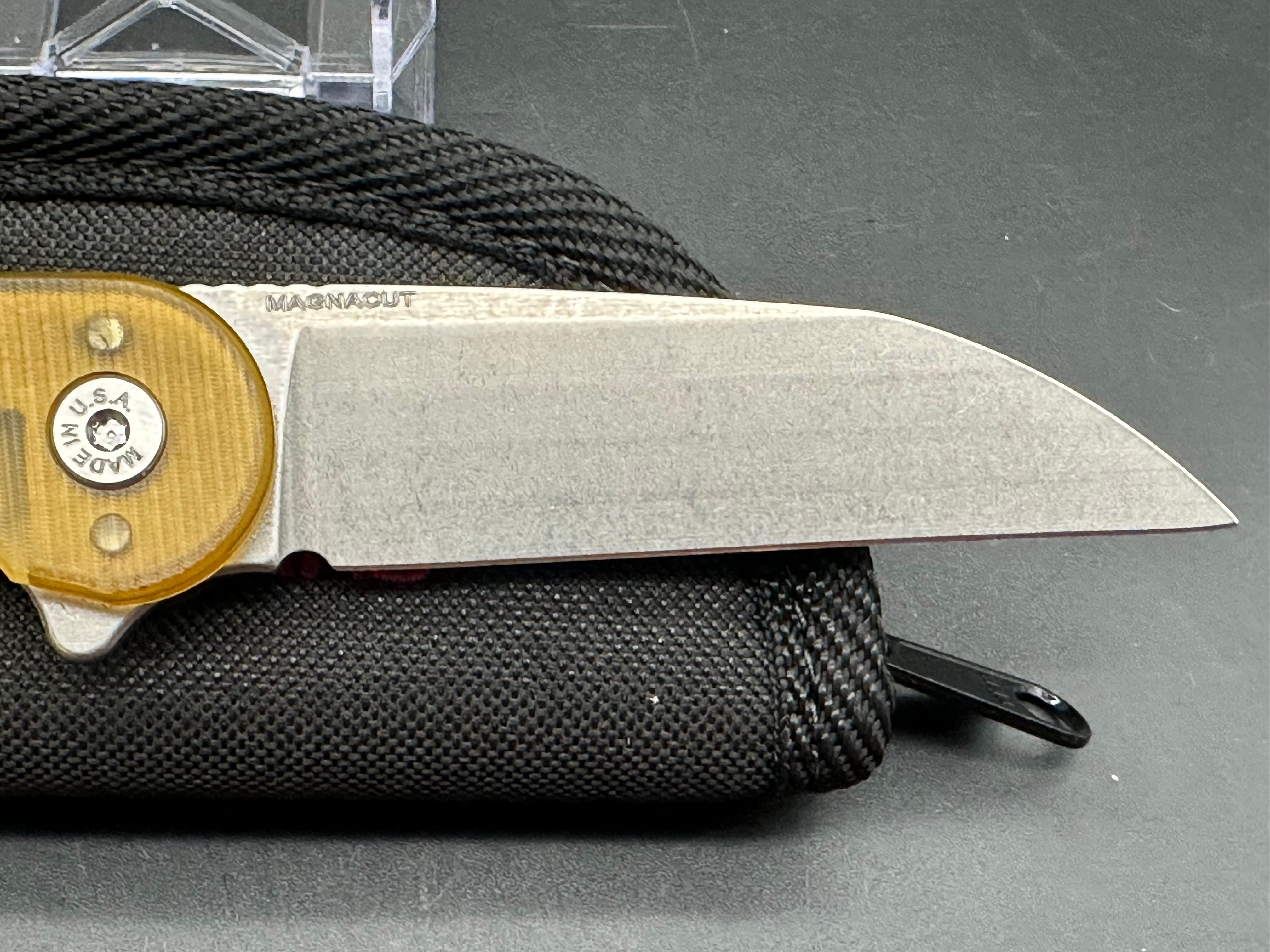 American Blade Works Model 1 V6 with Skiff bearings installed