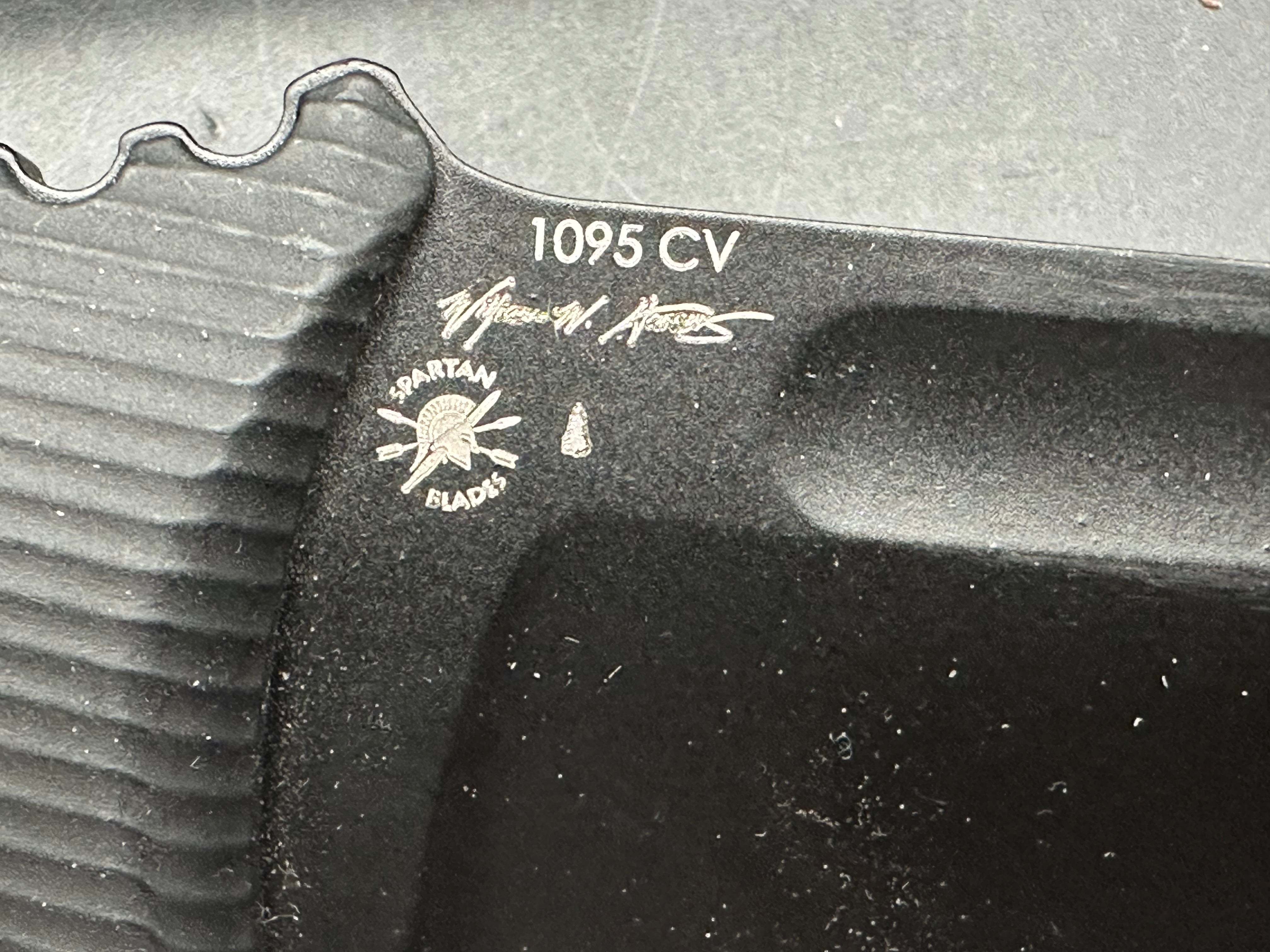 Spartan Blades Harsey Fighter Fixed Blade Knife Black Polymer (6.1" Black)