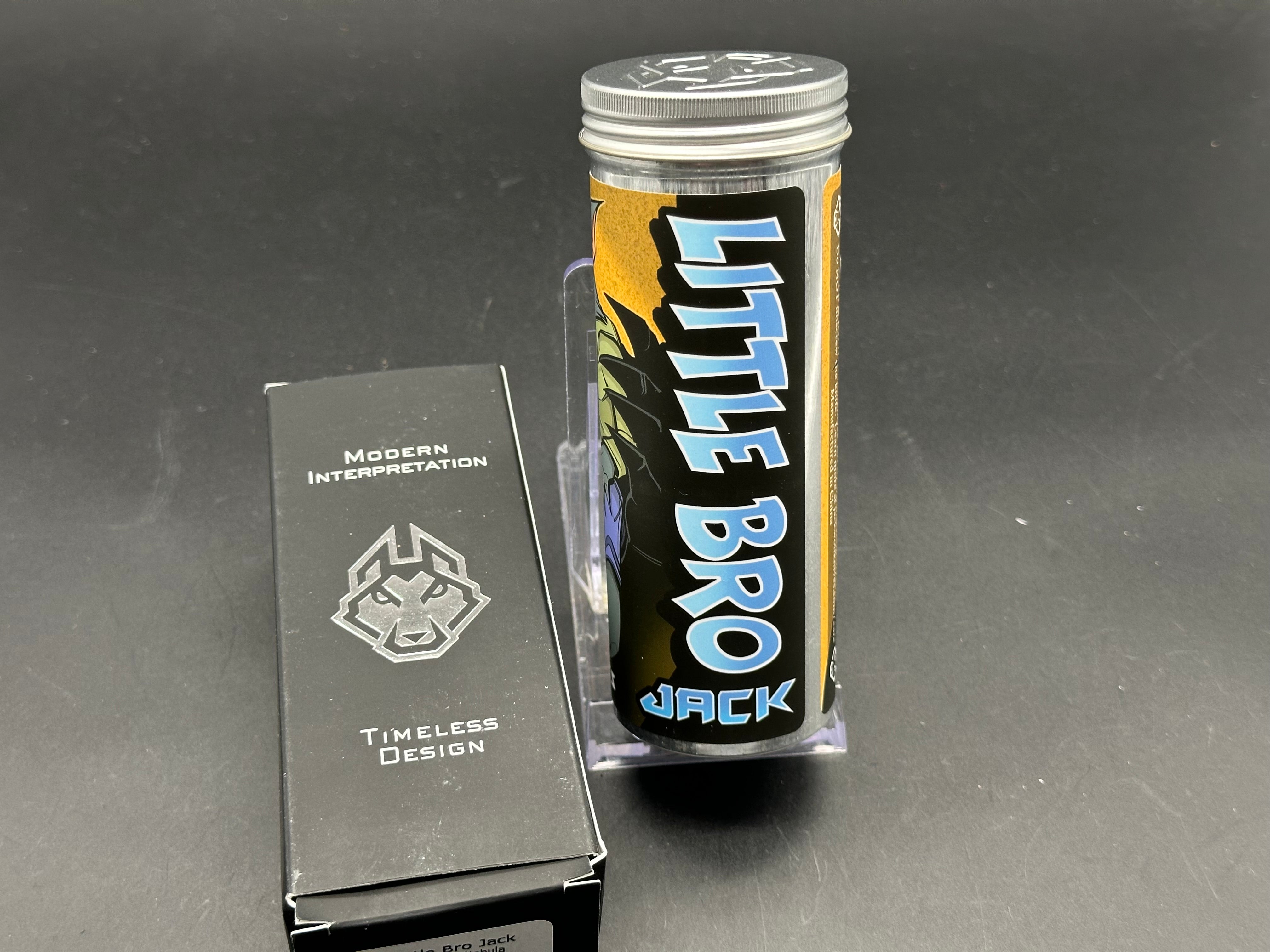 Jack Wolf Knives Little Bro Jack Fat Carbon Nebula
