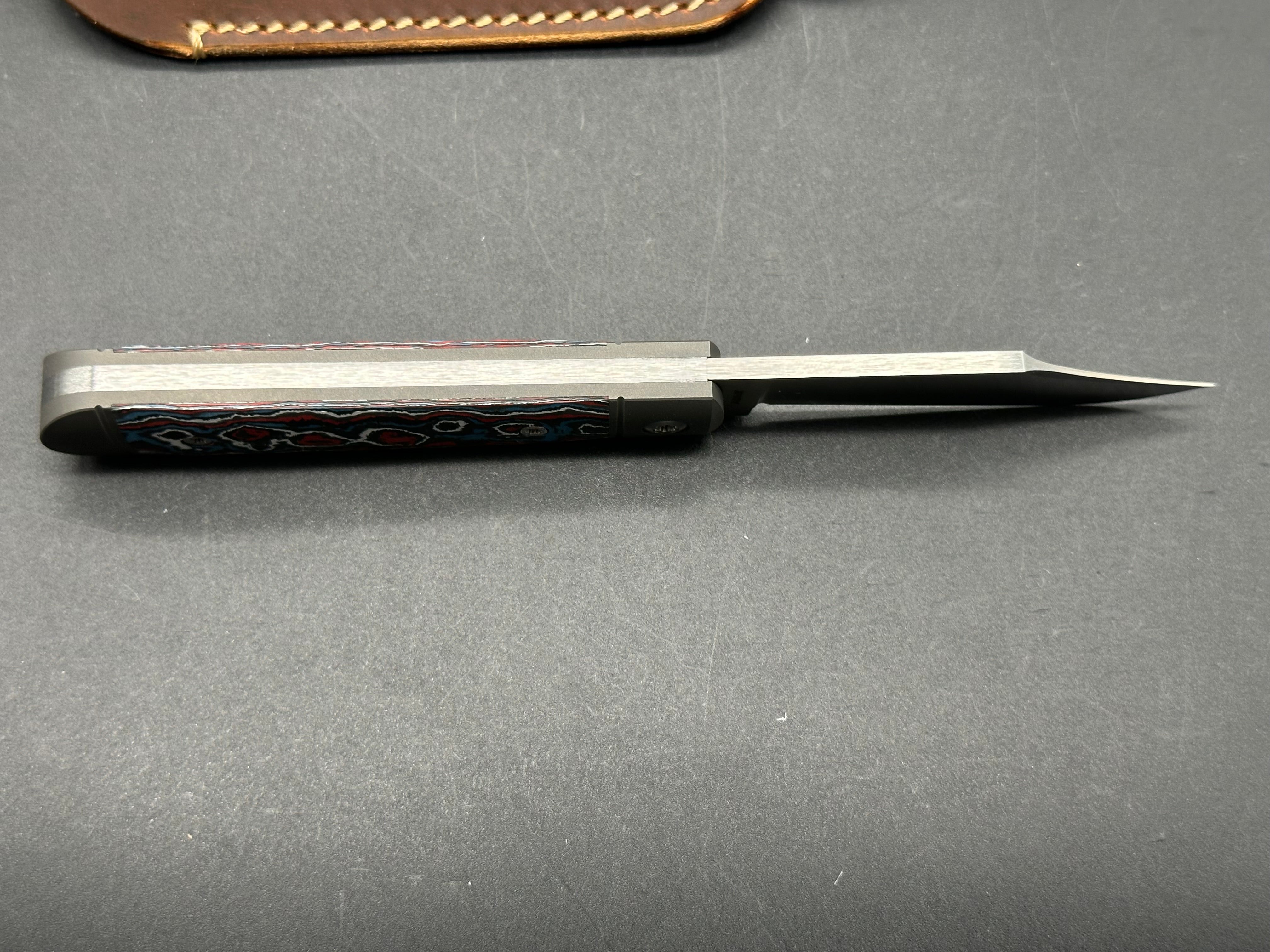 Jack Wolf Knives Little Bro Jack Fat Carbon Nebula