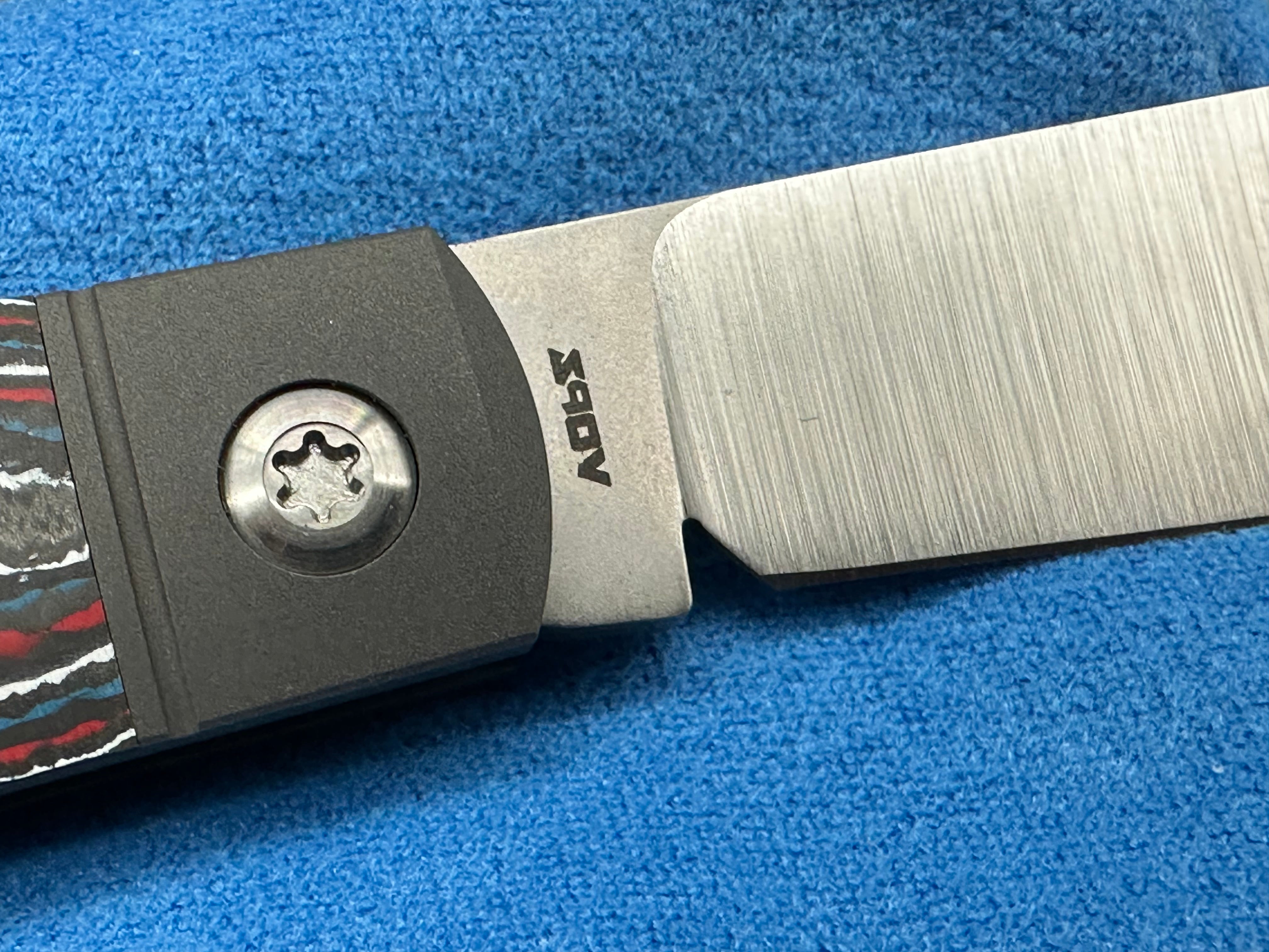 Jack Wolf Knives Little Bro Jack Fat Carbon Nebula