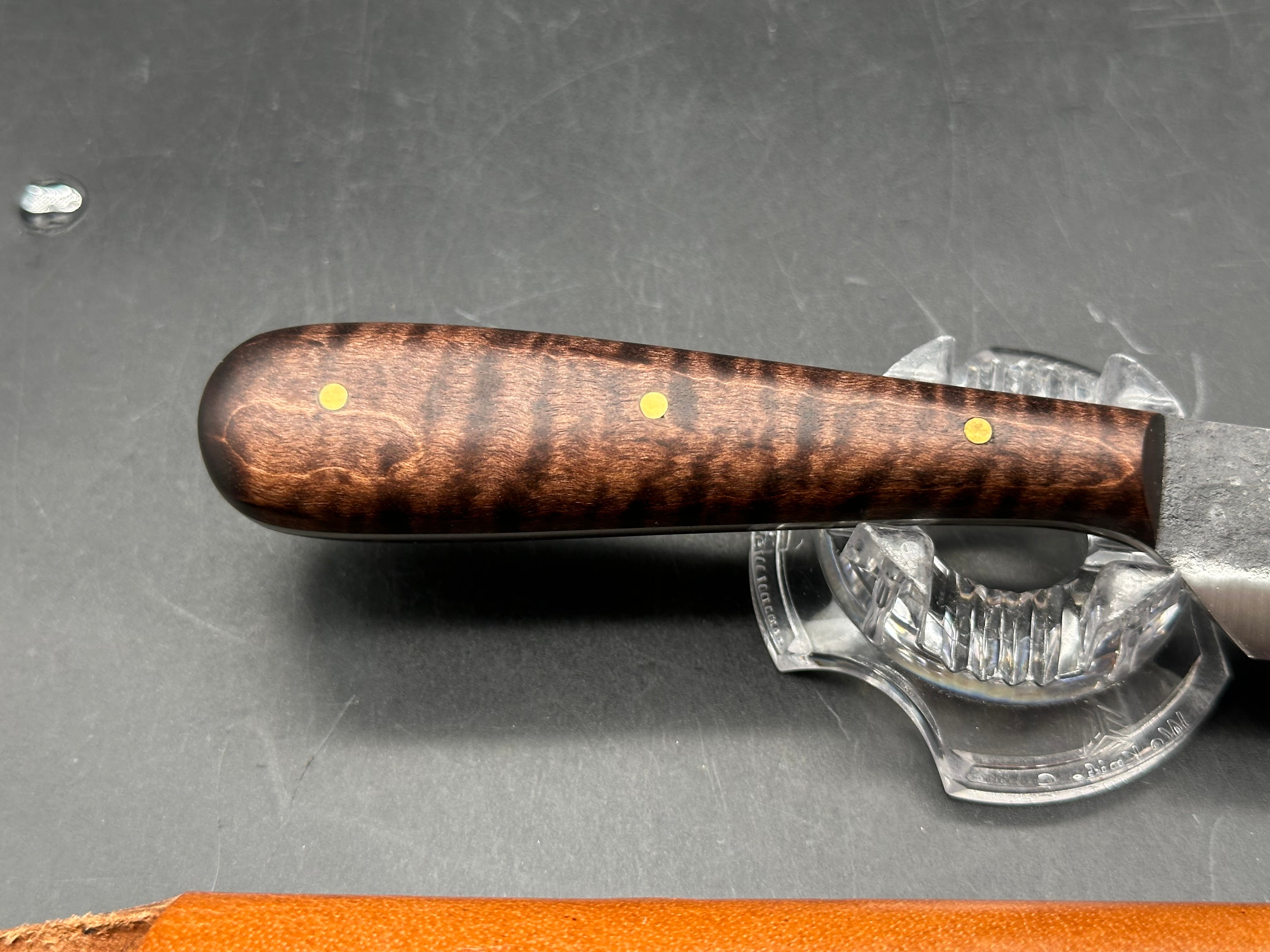 Indy Hammered Knives - French Trade Knife Fixed blade Jeff White Limited Edition