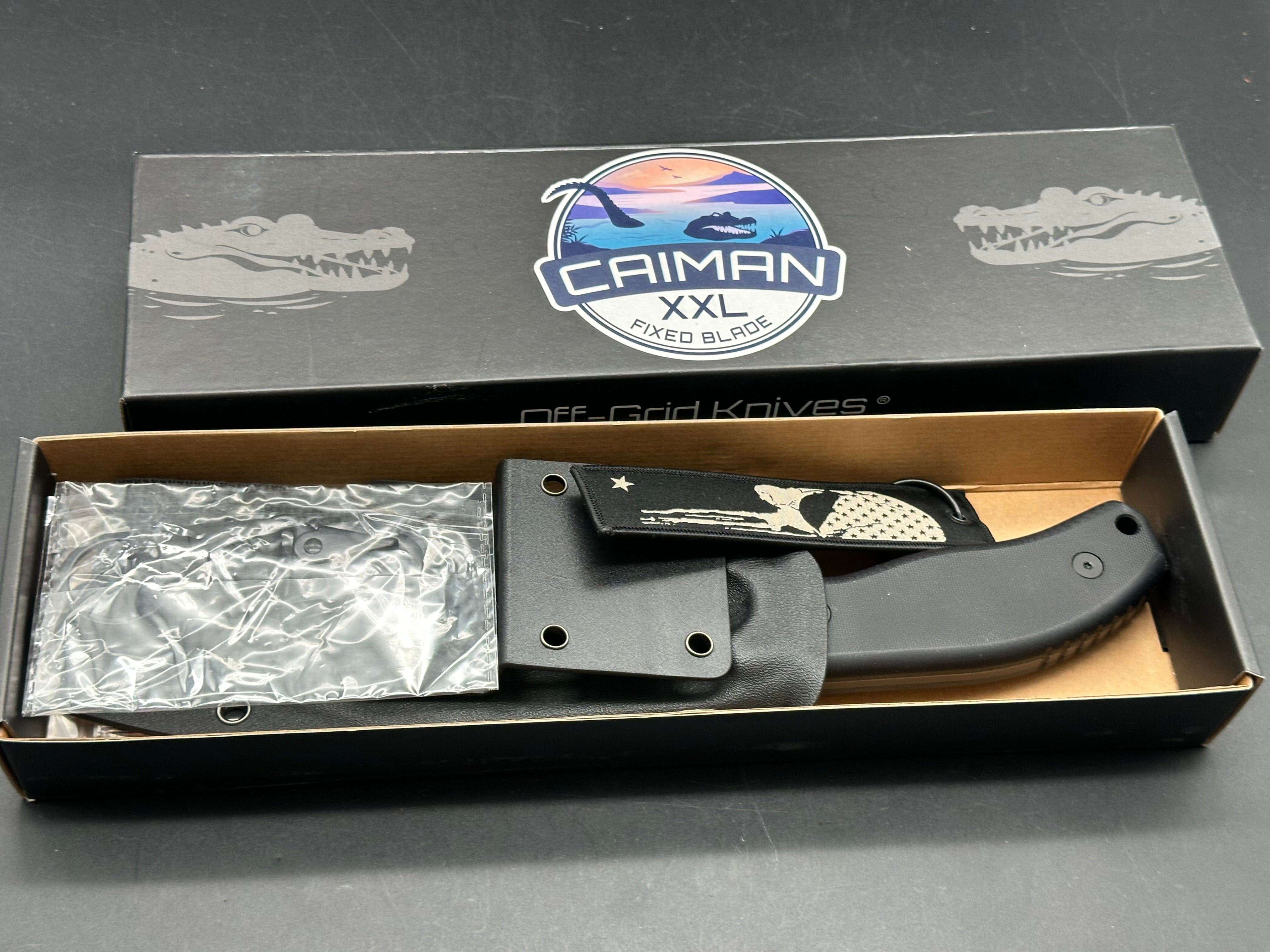 Off Grid Knives - Caiman XXL fixed blade