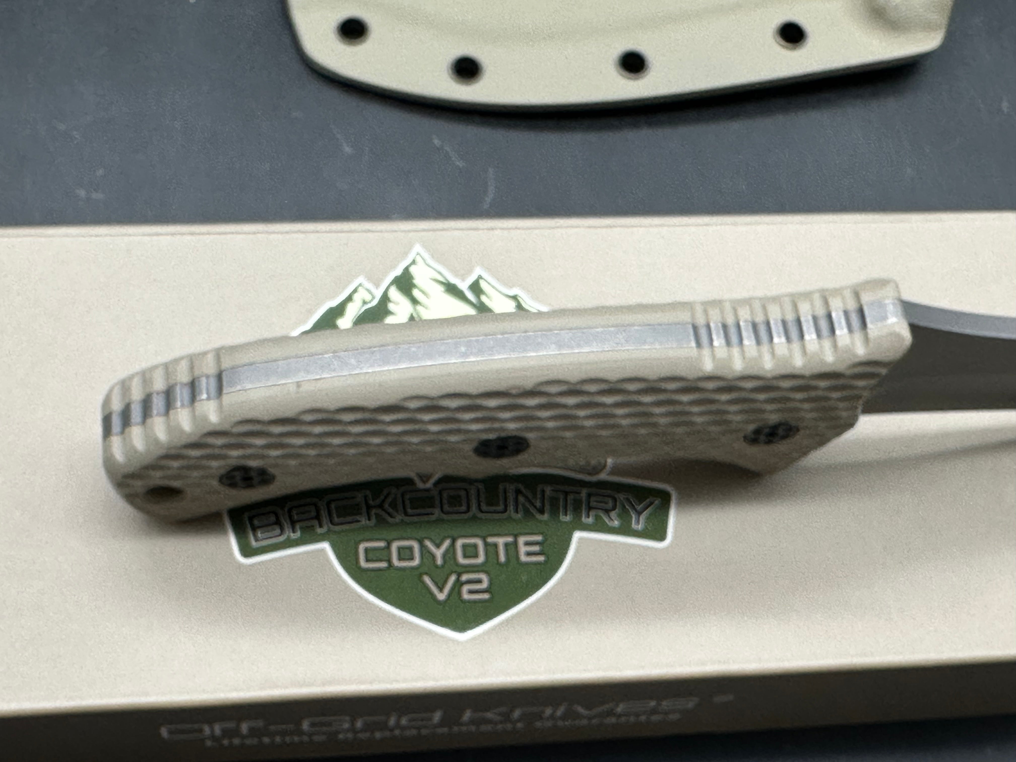 Off Grid Knives - Backcountry V2 fixed blade