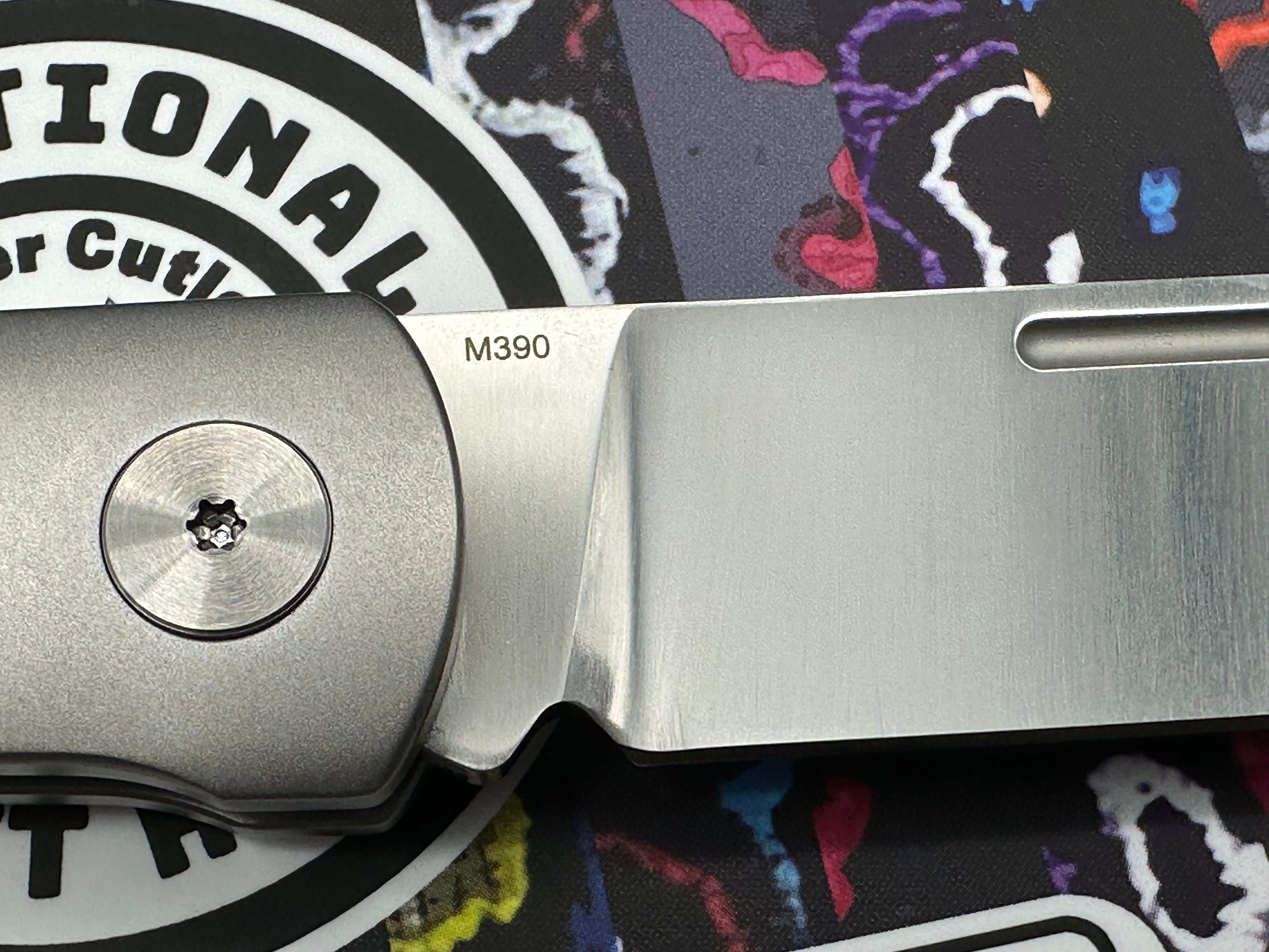 QSP Hedgehog Slip Joint (C.Risner Exclusive), 2.875" M390 Satin Blade with Gecko CamoCarbon Handle