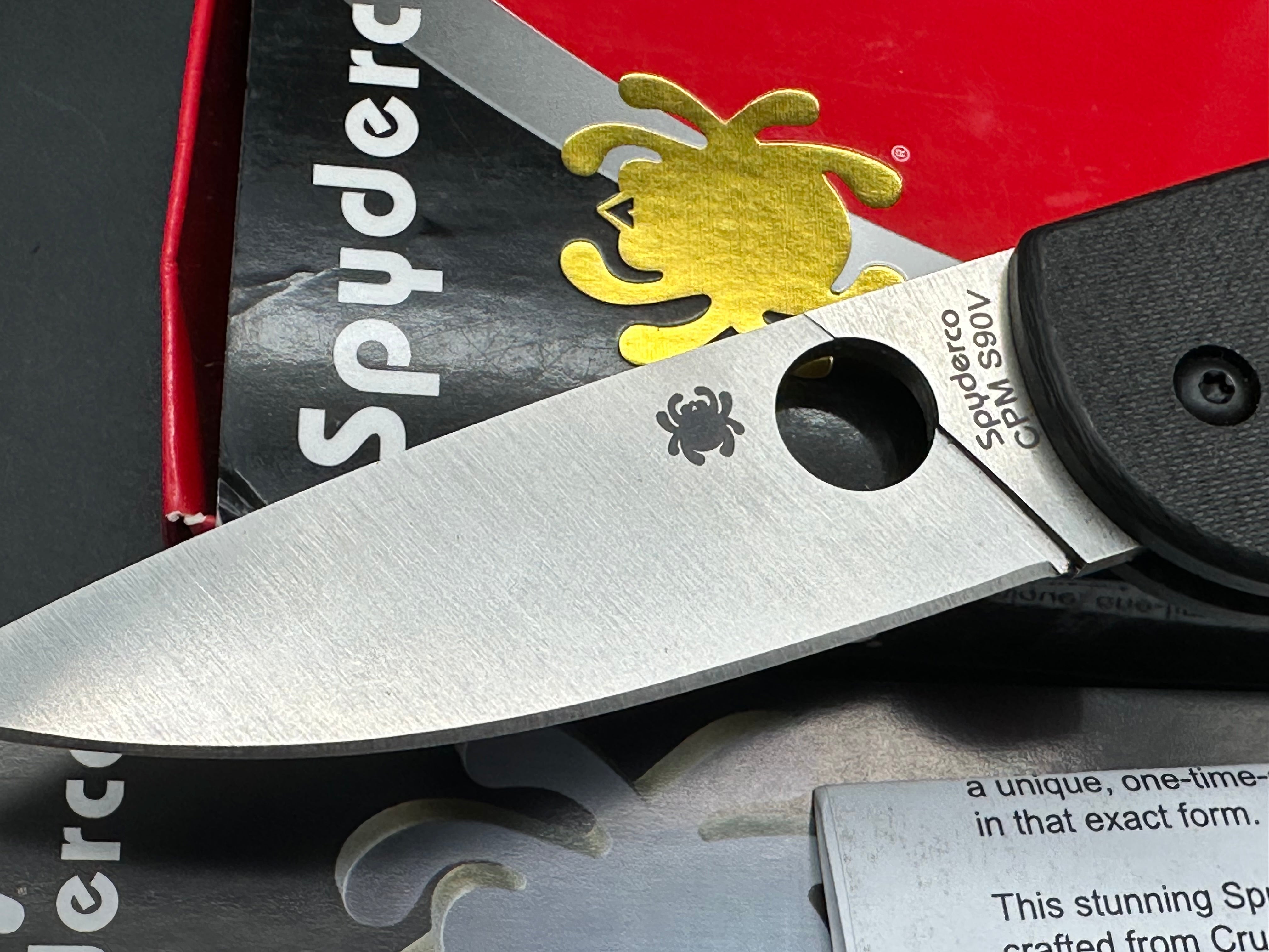 Spyderco Siren Lockback Knife Sprint Run Carbon Fiber (3.6" Satin S90V)