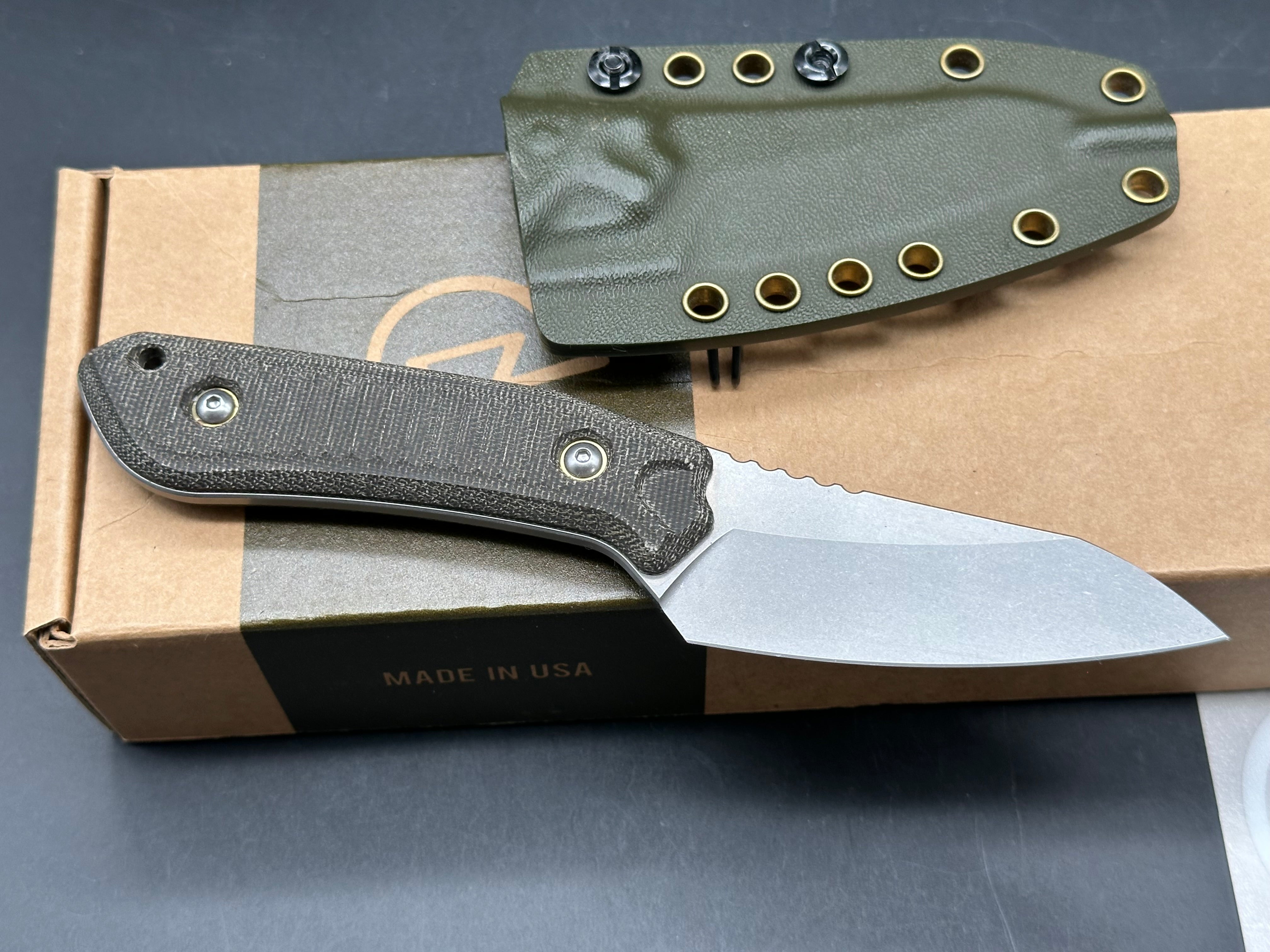 T.J.Schwartz - Overland X fixed blade