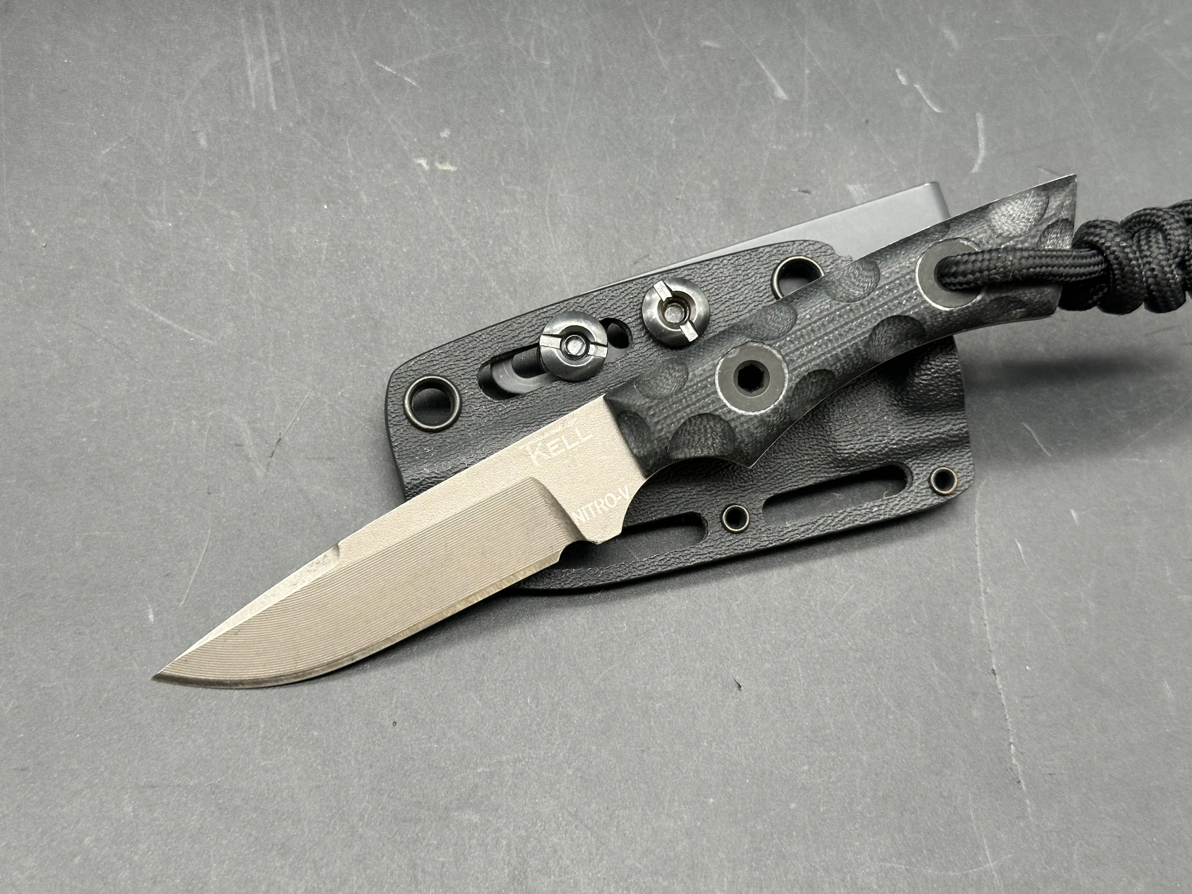 TKell Knives - Piranha fixed blade