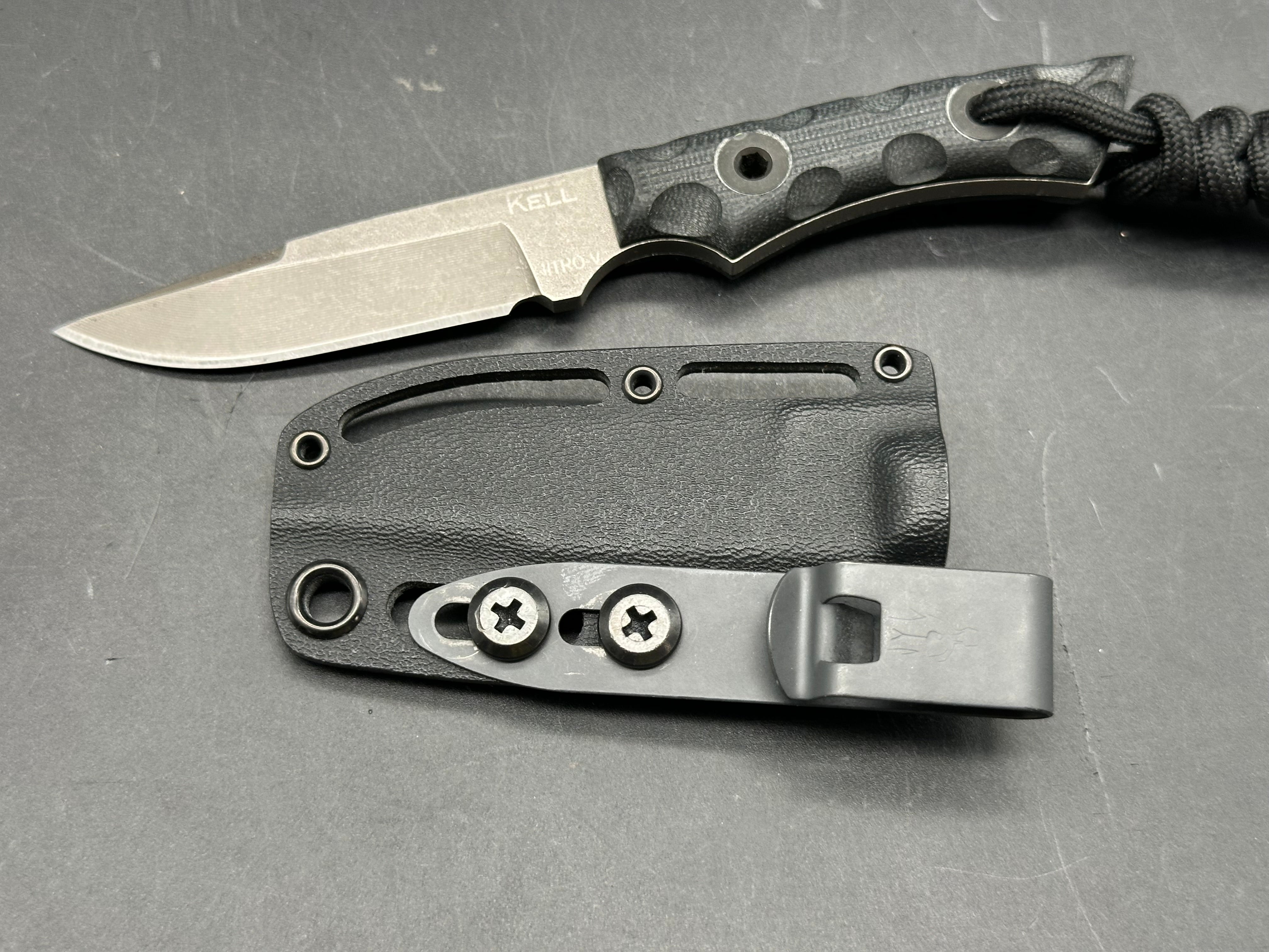 TKell Knives - Piranha fixed blade