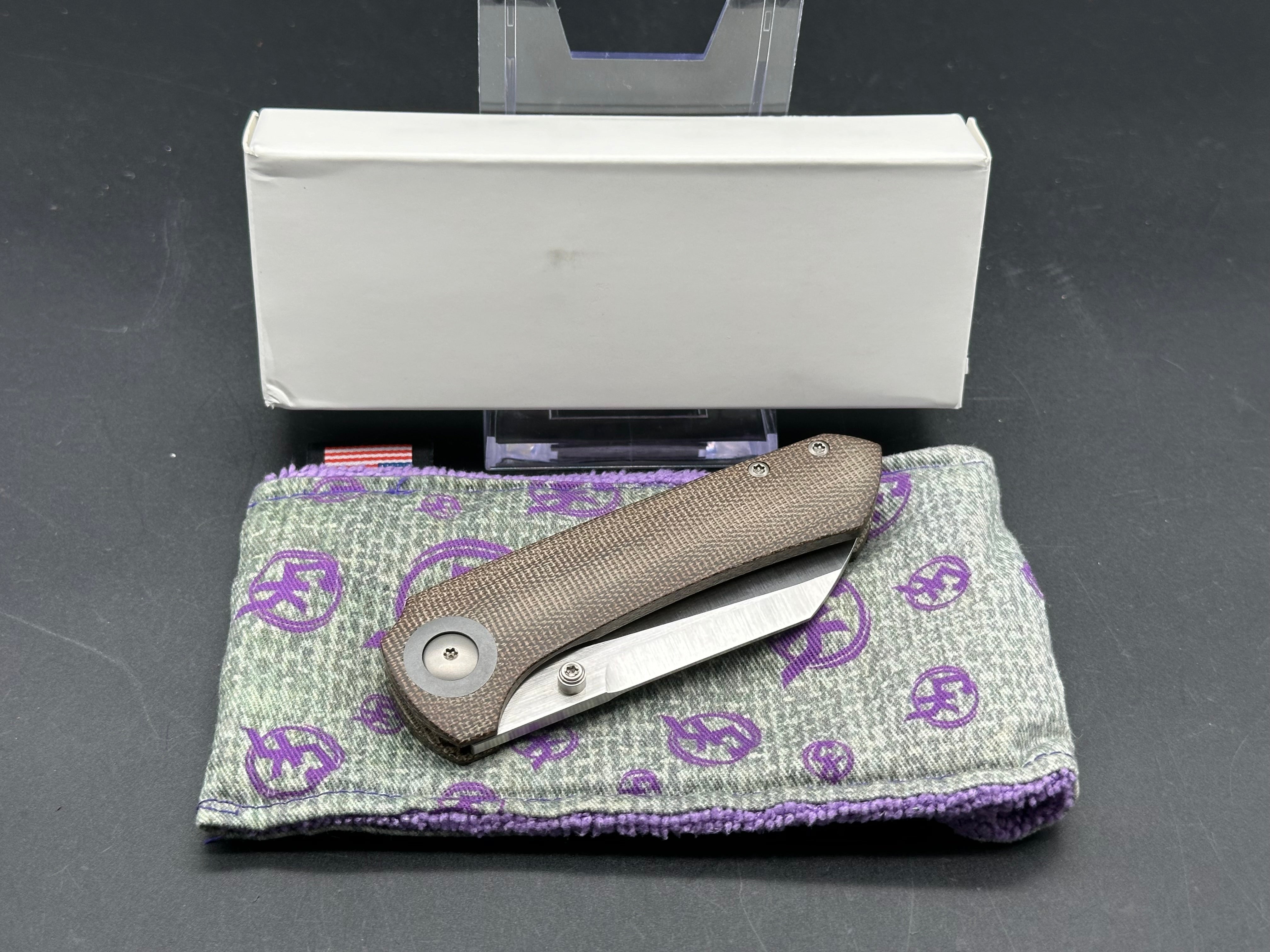 CK Maverick green micarta