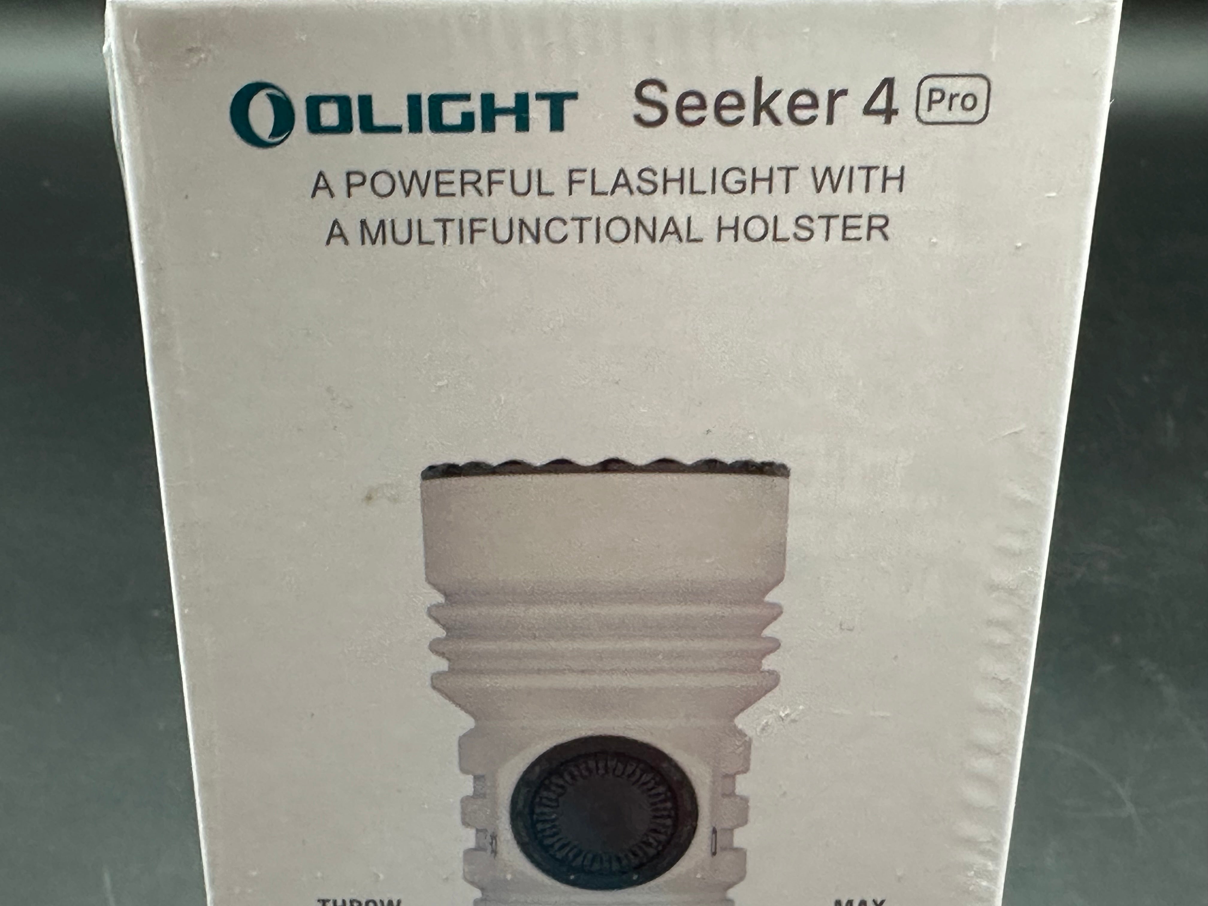 Olight Seeker 4 Pro white “storm trooper” unopened new in Package
