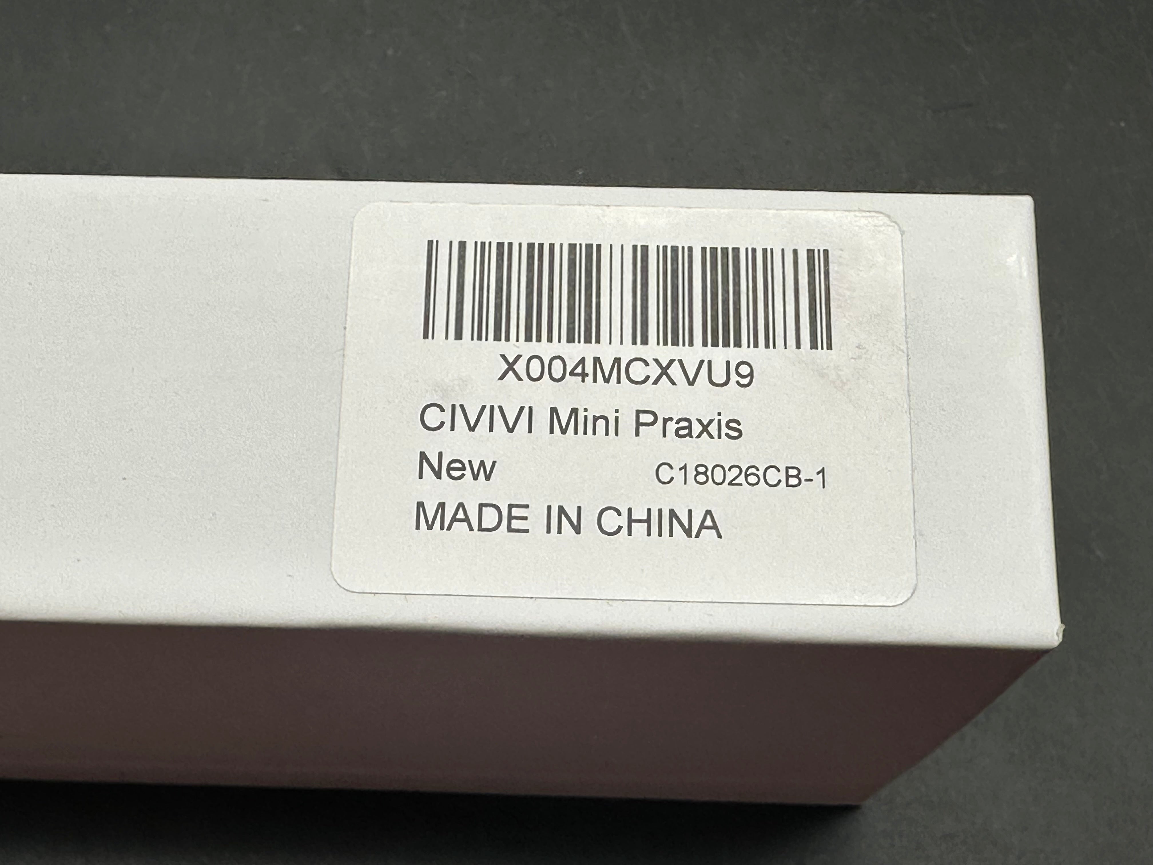 Civivi limited 11th Anniversary Edition S35V and blue fat carbon