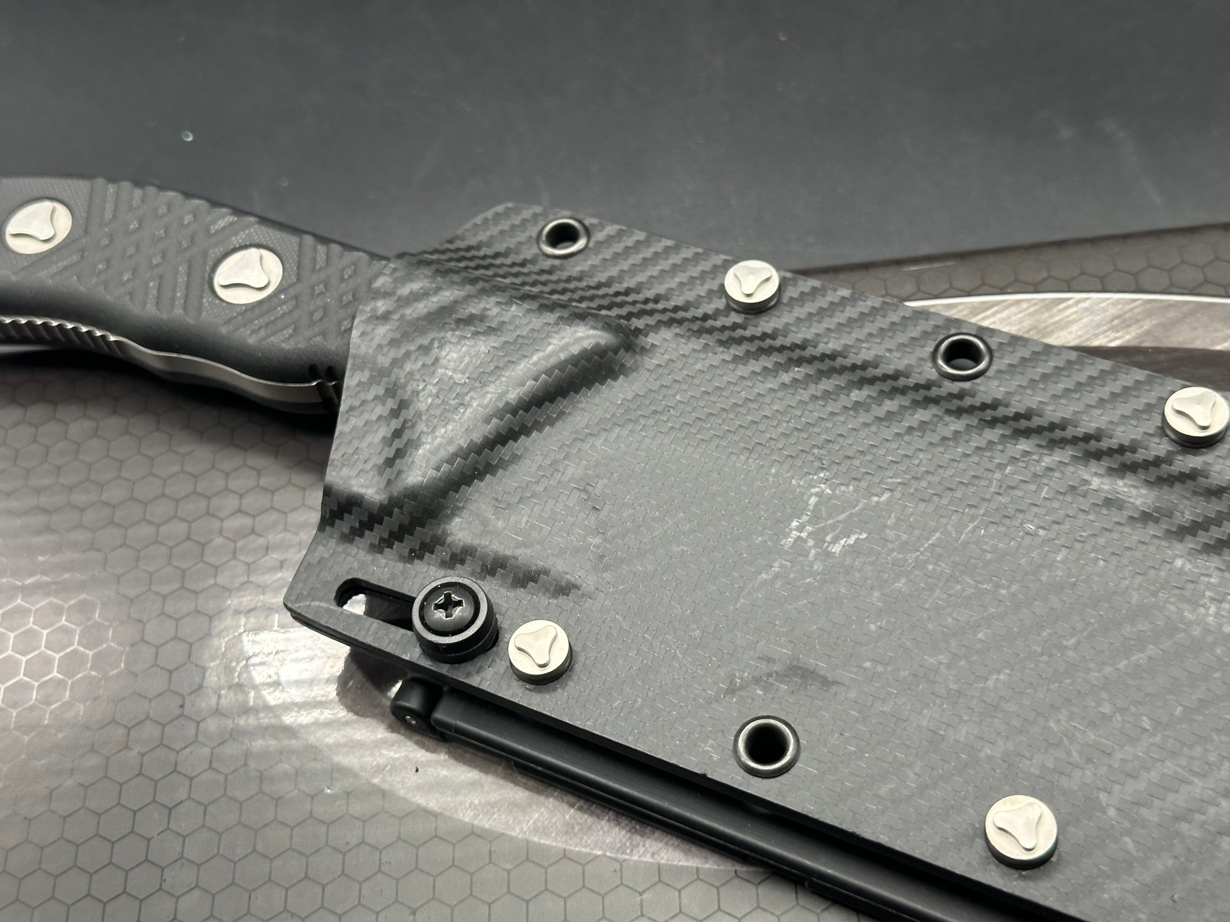 Microtech Arbiter Fixed Blade Knife Black G-10 (8.75" SW)
