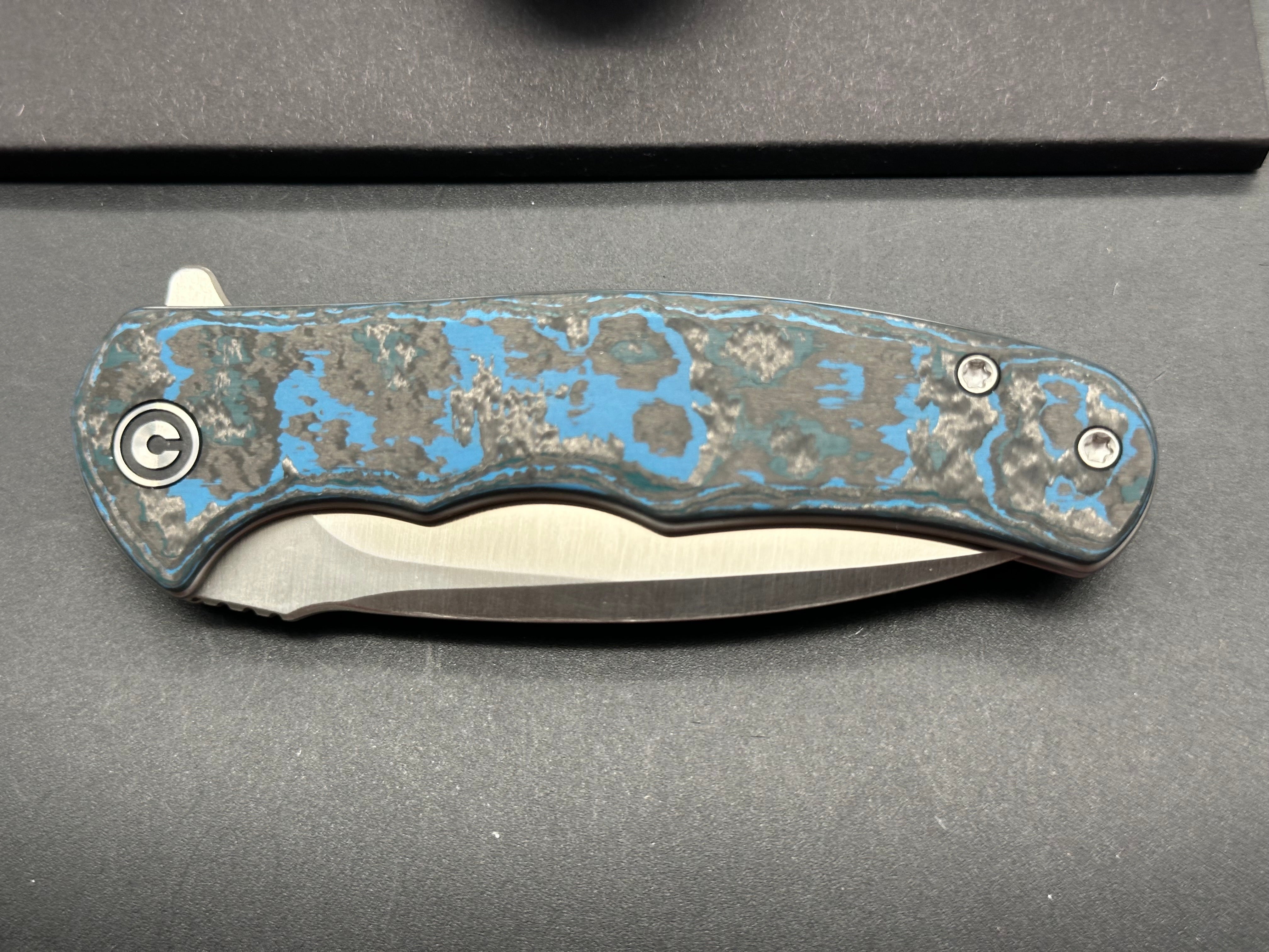 Civivi limited 11th Anniversary Edition S35V and blue fat carbon
