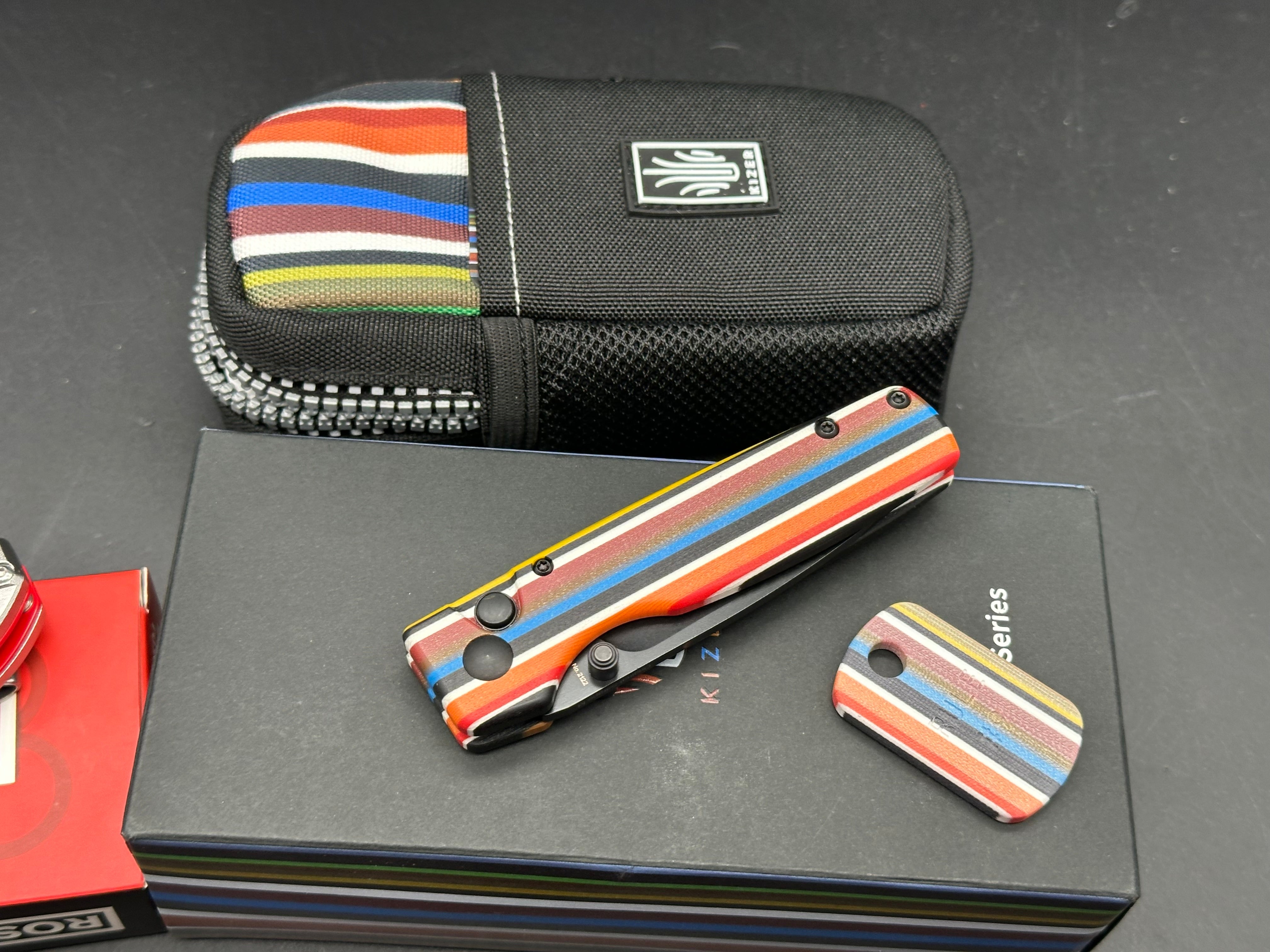 6 knife bundle / Kizer/Rosecraft/Xtouc/Eafengrow/Ganzo/Byrd