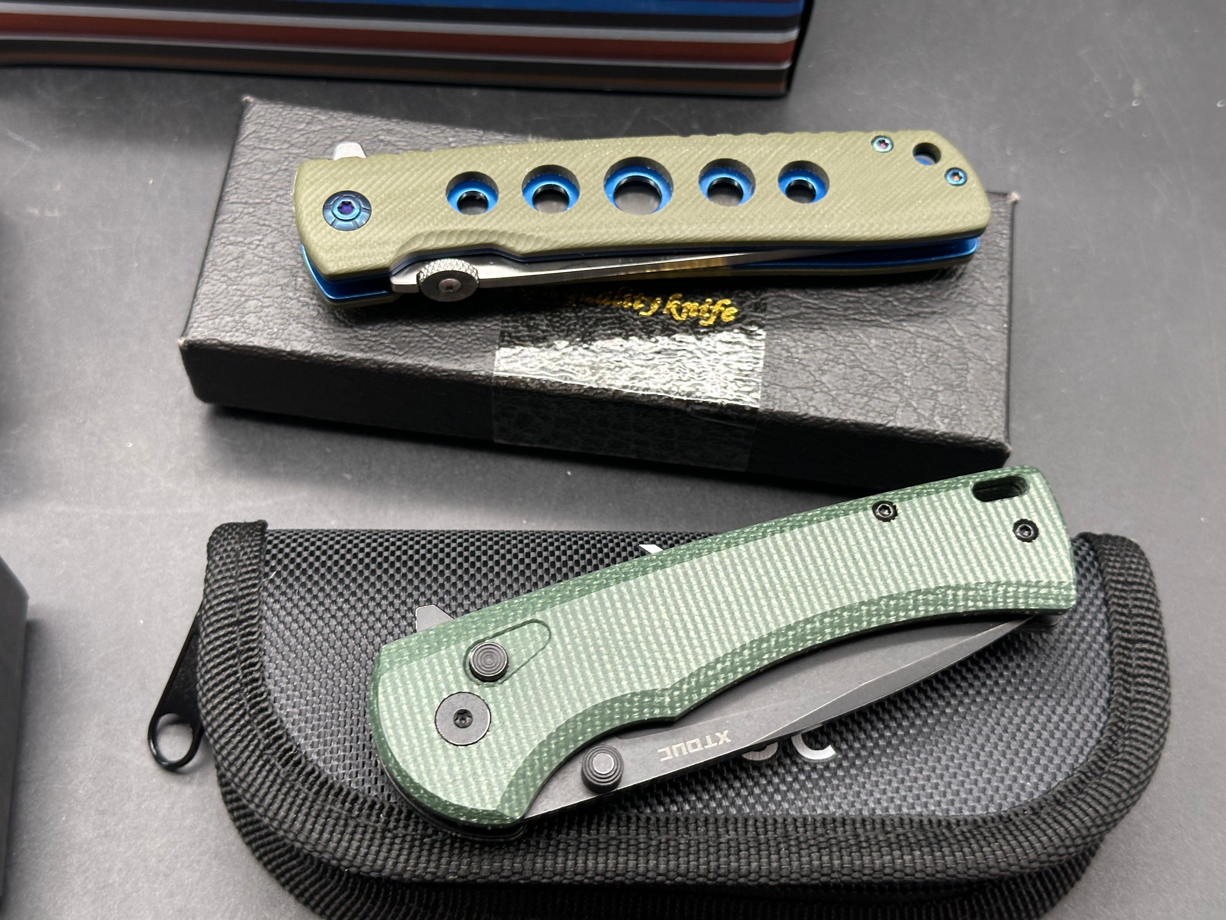 6 knife bundle / Kizer/Rosecraft/Xtouc/Eafengrow/Ganzo/Byrd