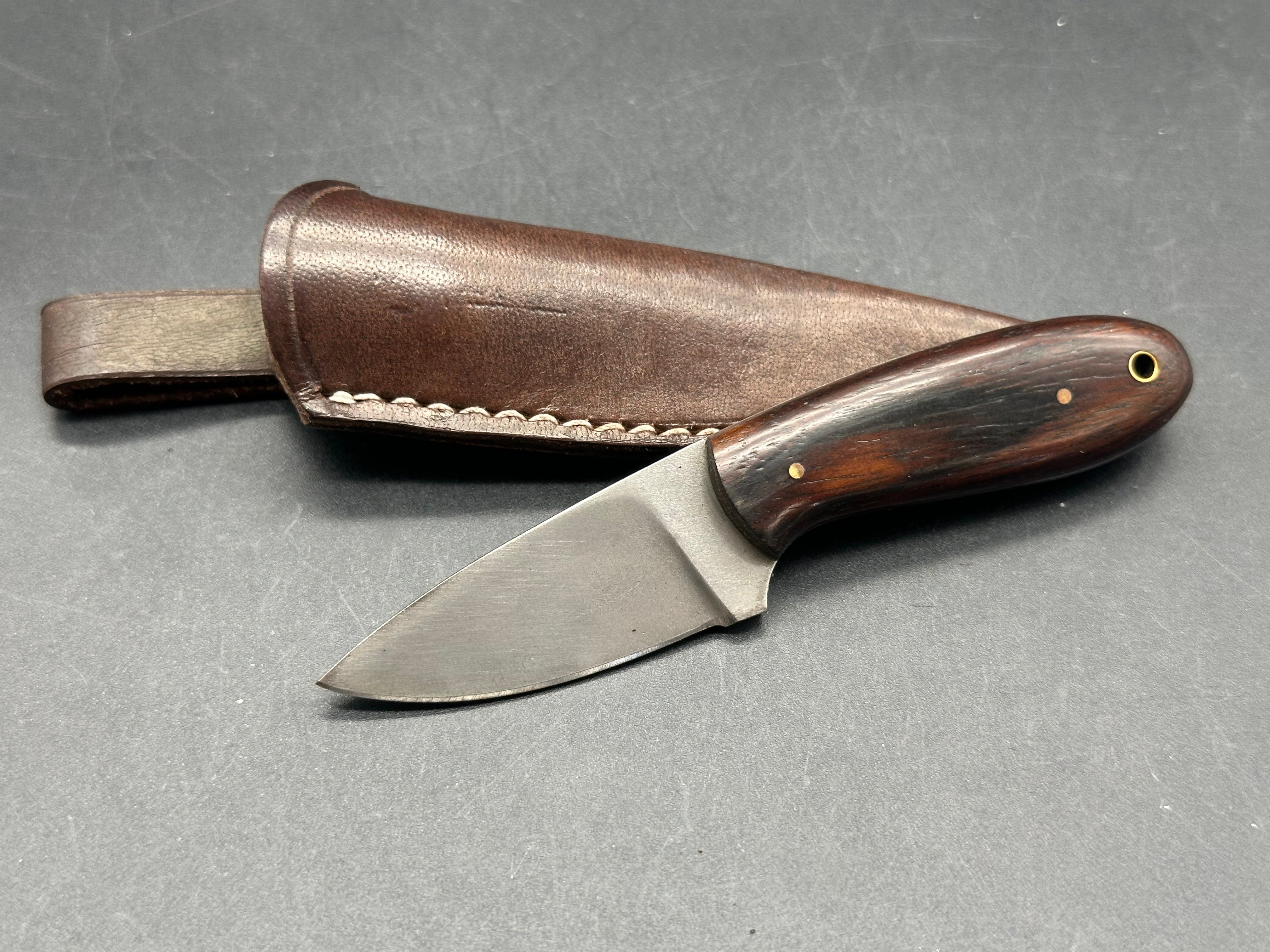 Younique Design Small Paring Knife w/Wootz Steel blade