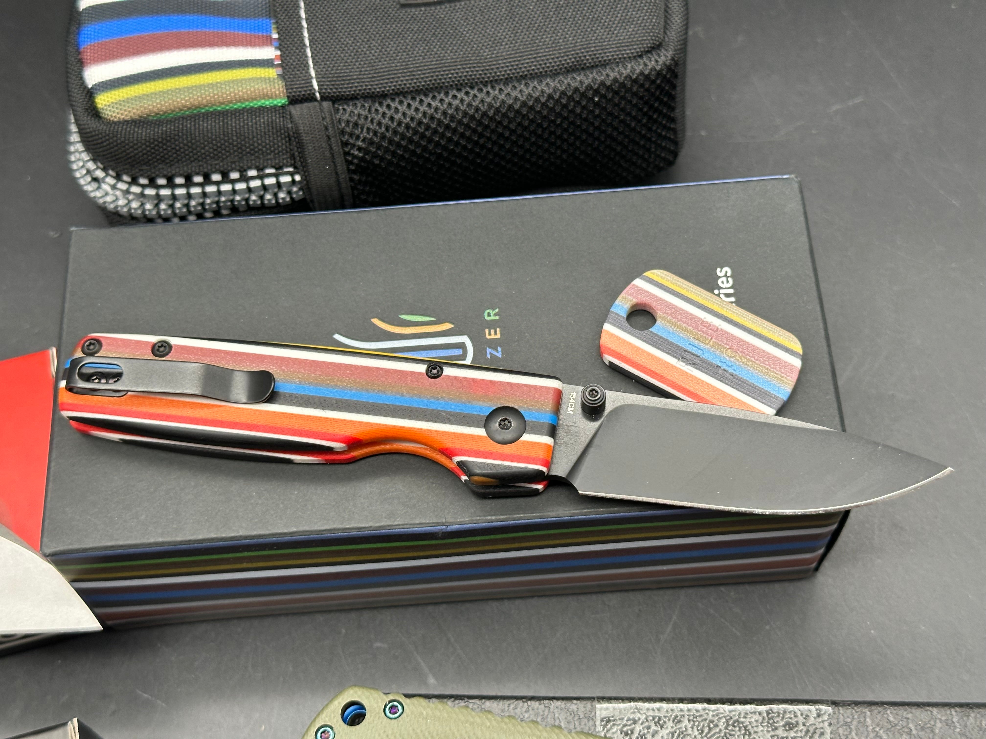 6 knife bundle / Kizer/Rosecraft/Xtouc/Eafengrow/Ganzo/Byrd