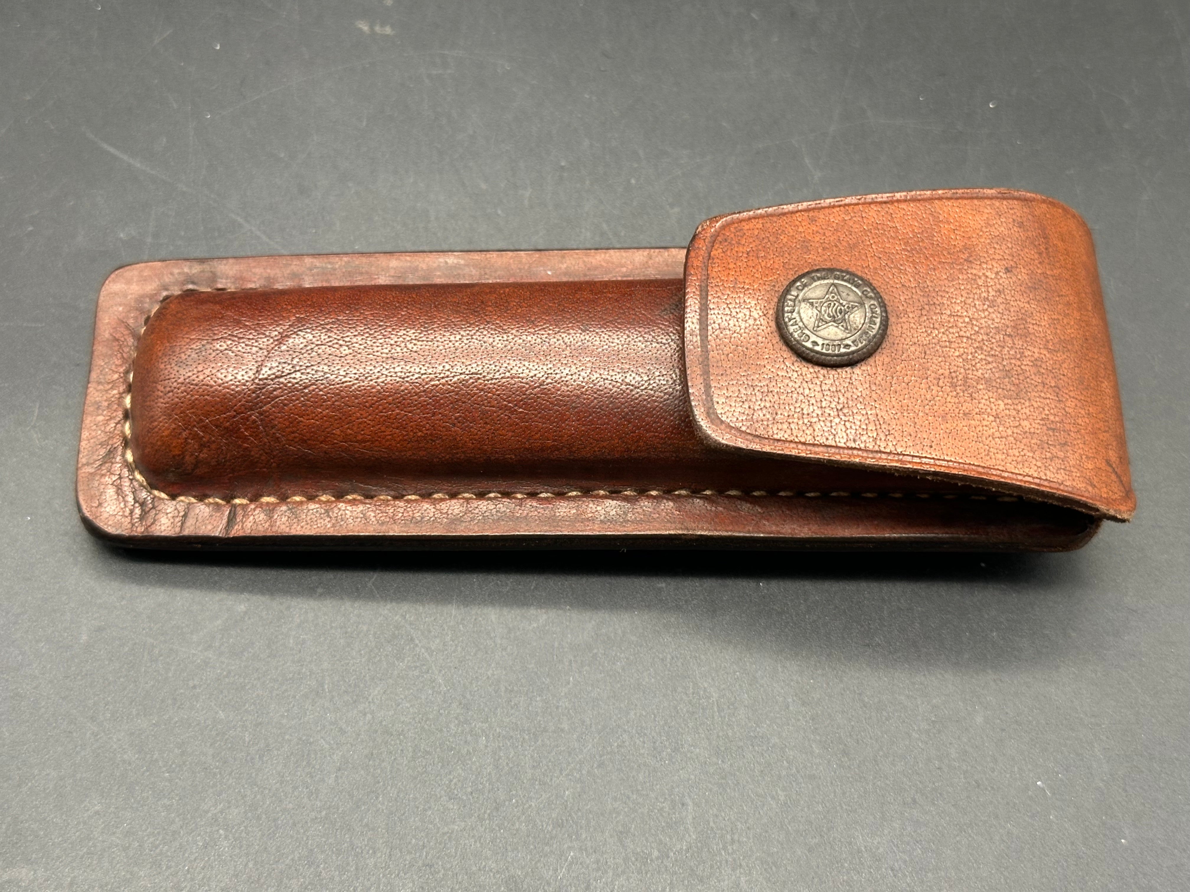 Younique Design “Friction Folder” Rosewood handle w/Wootz crucible steel blade