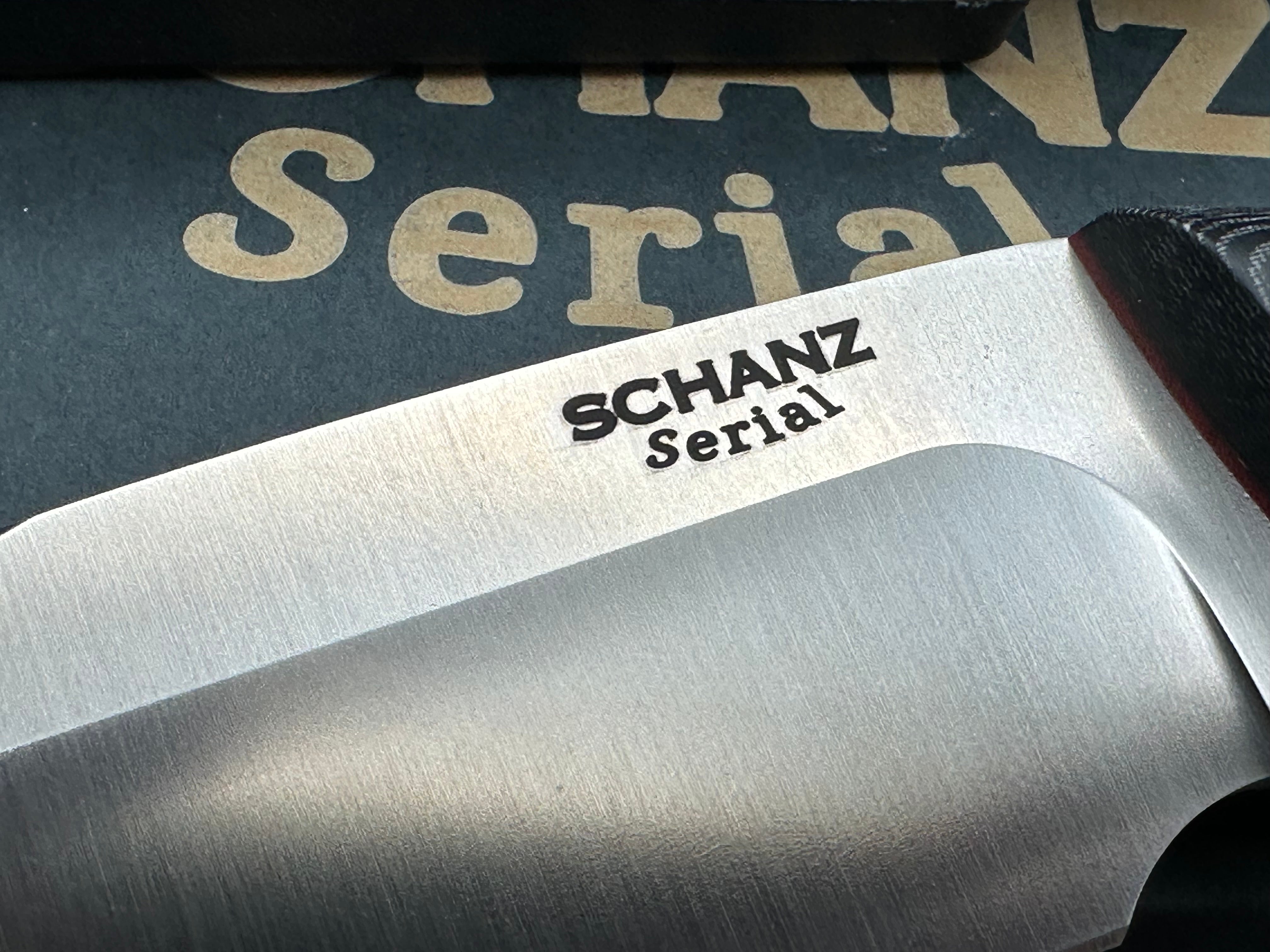 Jürgen Schanz Bulldog fixed blade knife N690 blade