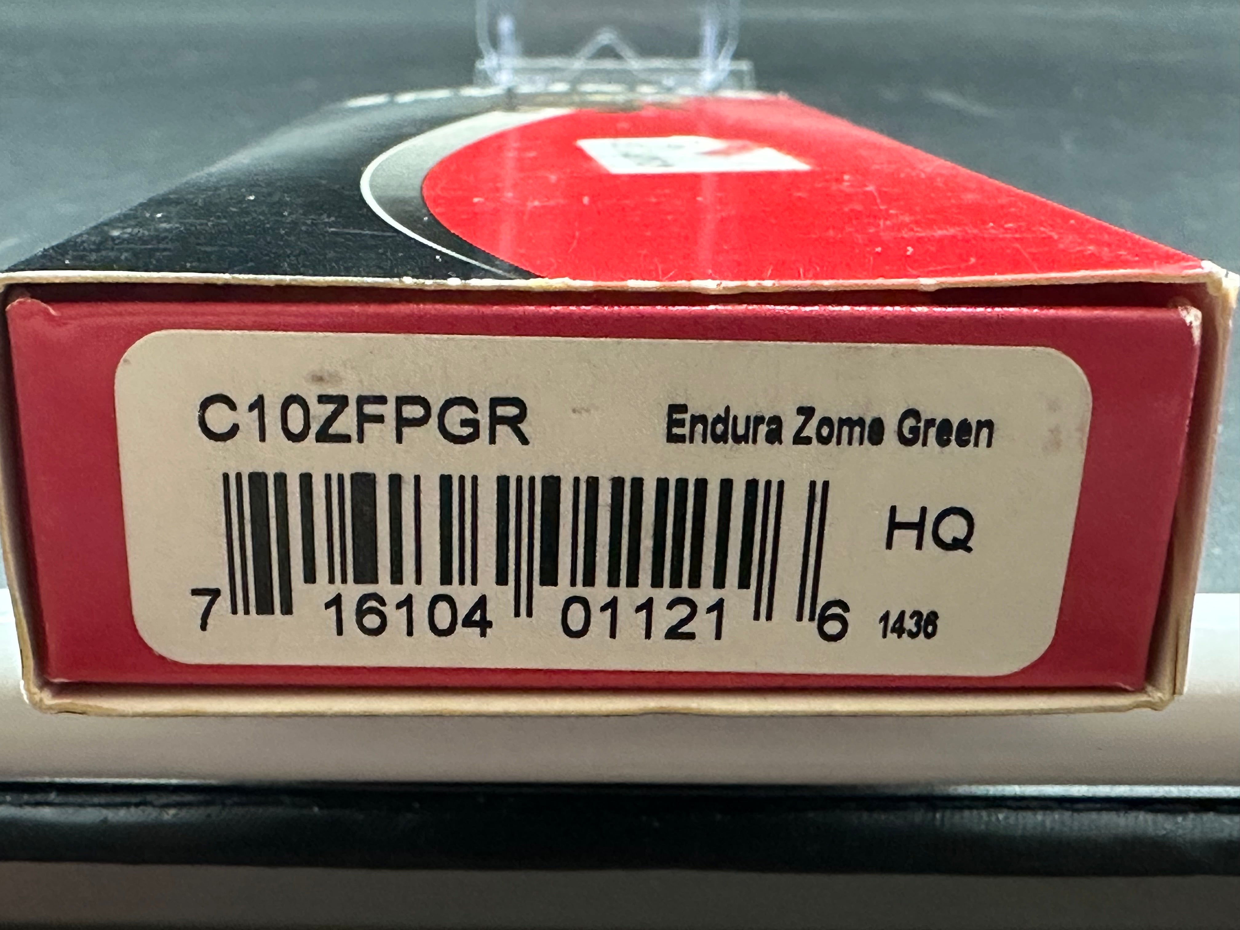 Spyderco Endura 4 Knife Zome Green FRN C10ZFPGR