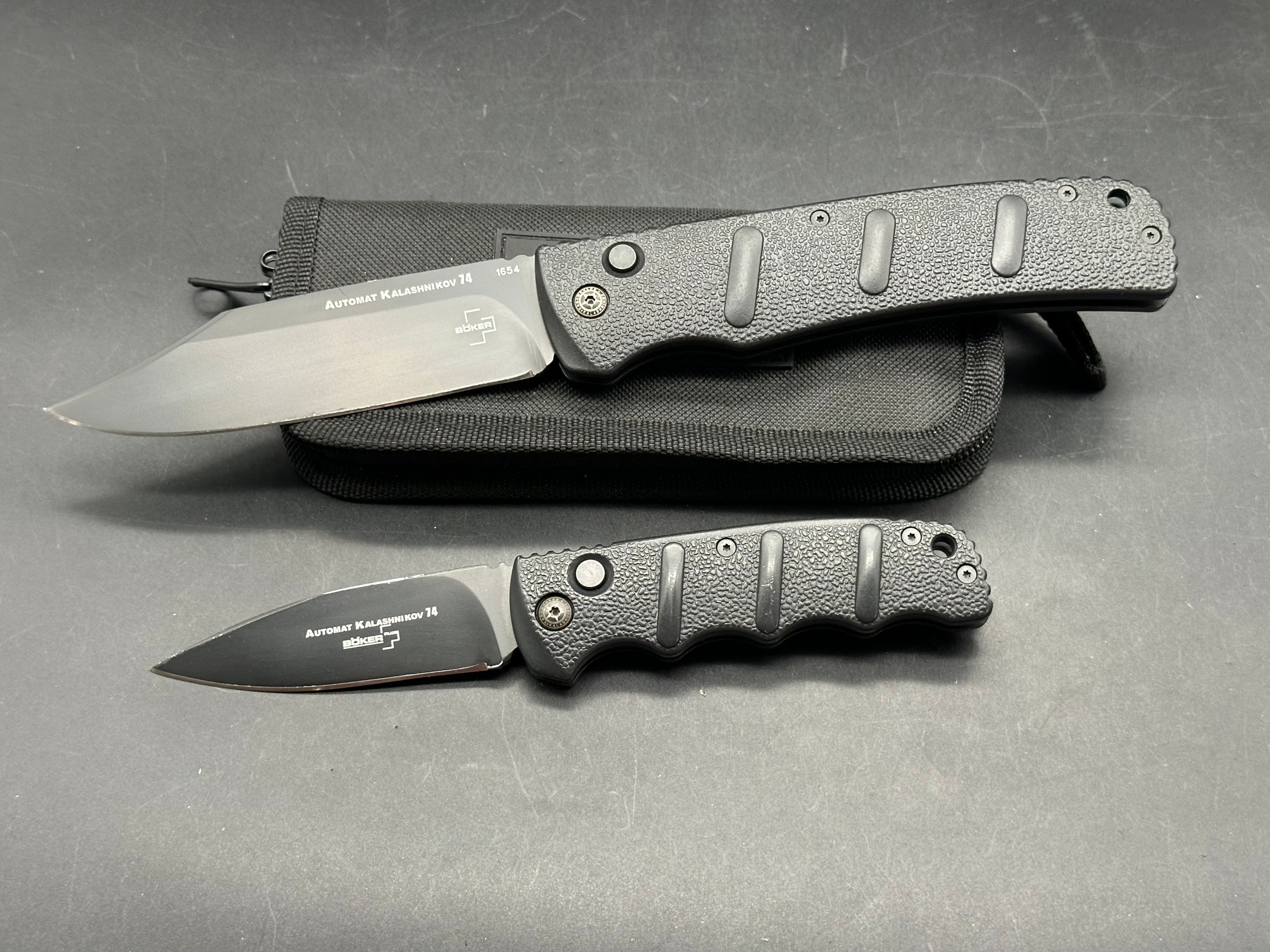 2 knife Combo Boker Kalashnikov and Boker Kalashnikov XXL 74