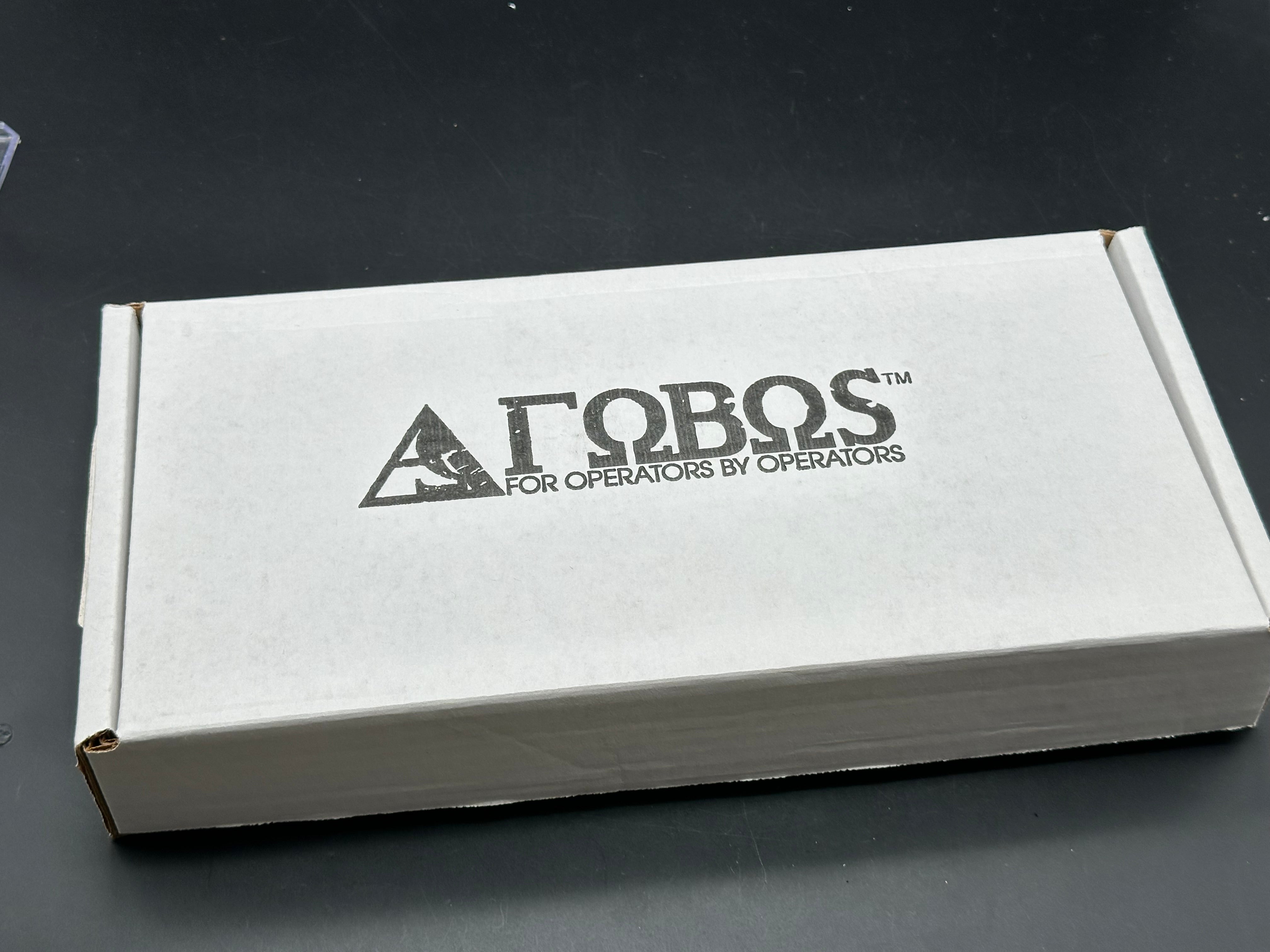 FOBOS Alaris Camp Knife Micarta w/ green G10 Liners CPM-3V