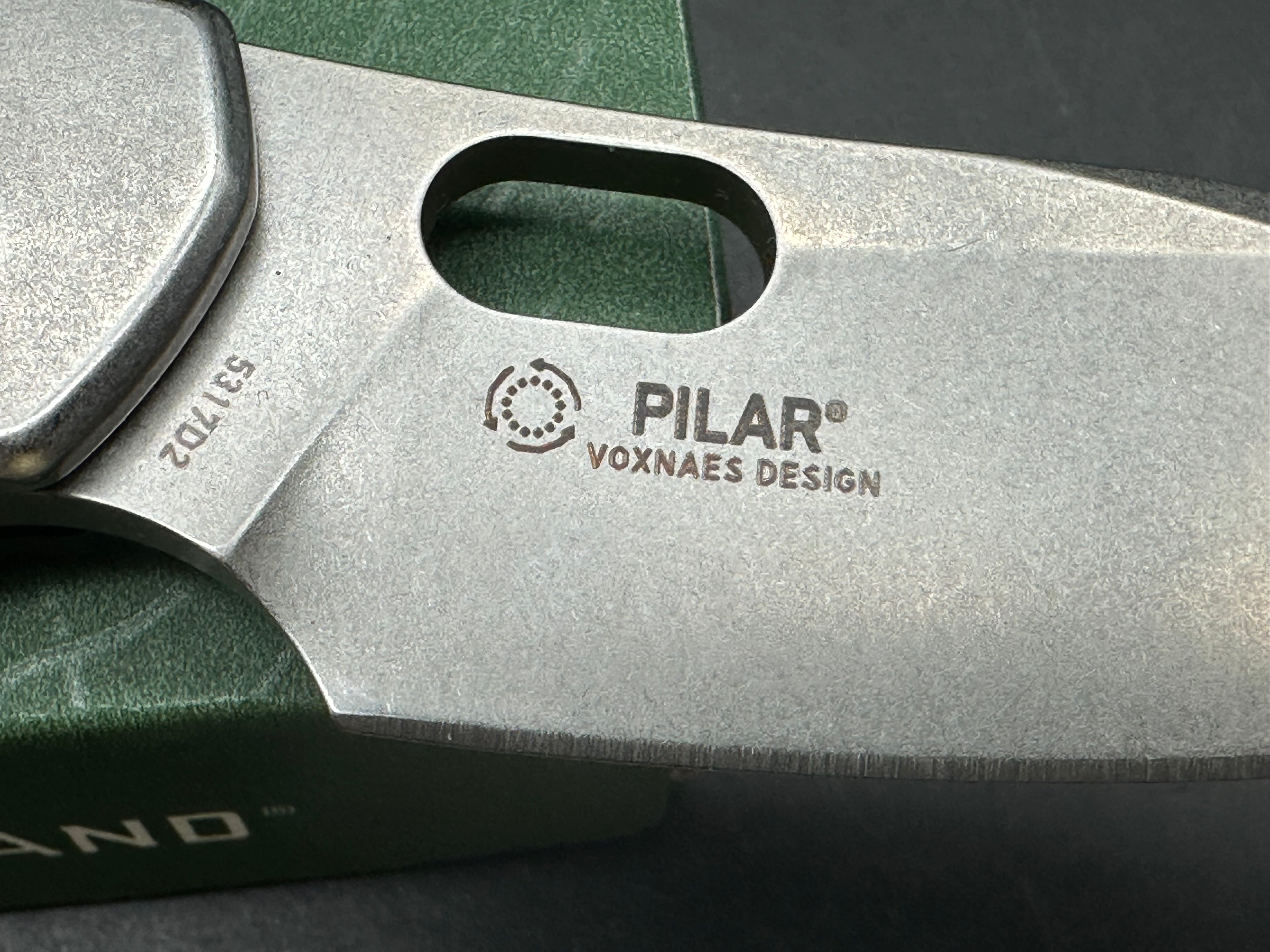 CRKT Pilar III 2.97" D2 Stonewash Drop Point Blade with Black G10 and Stainless Steel Frame