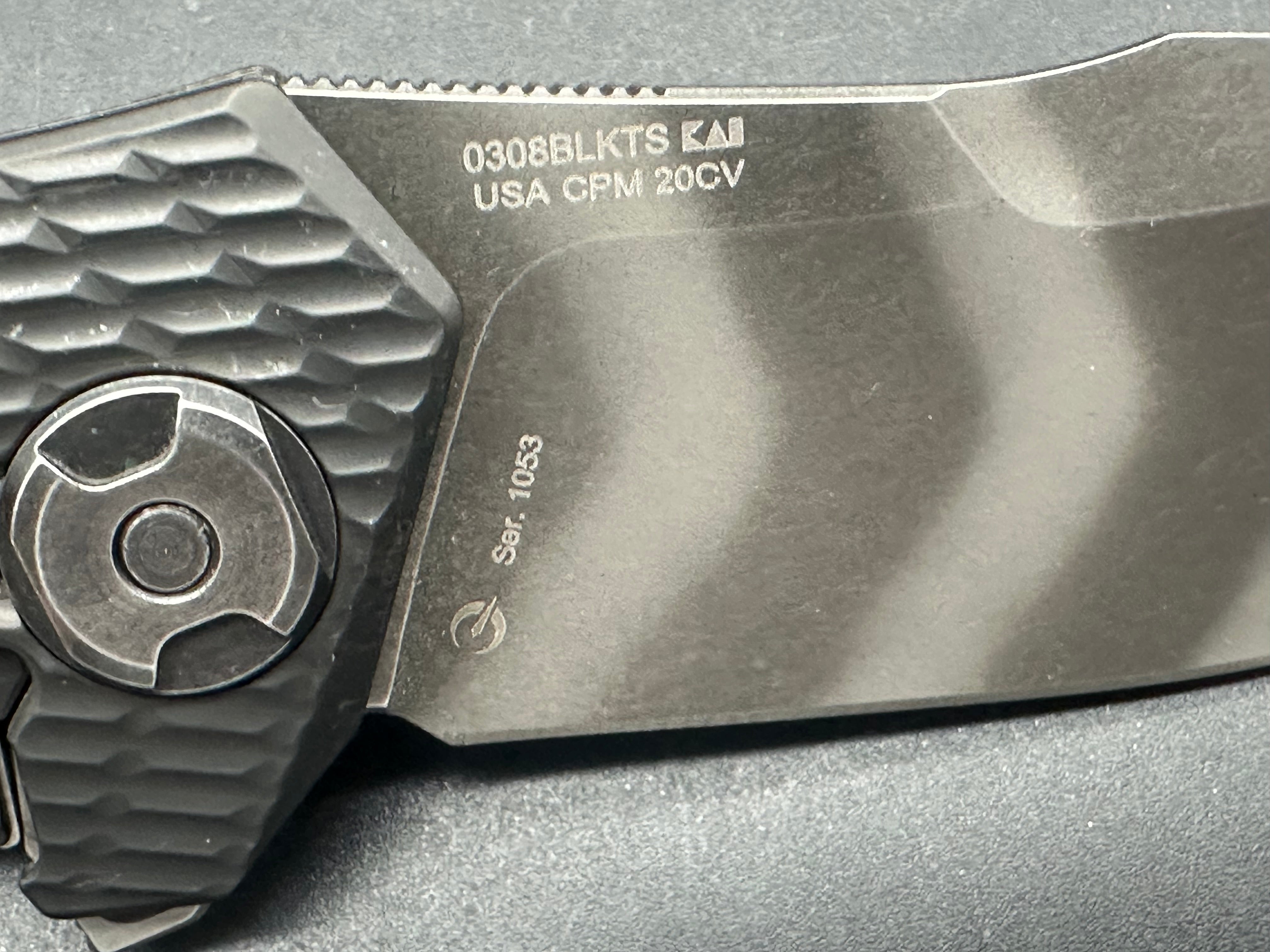 Zero Tolerance 0308BLKTS Frame Lock Knife (3.75" Tiger Stripe)