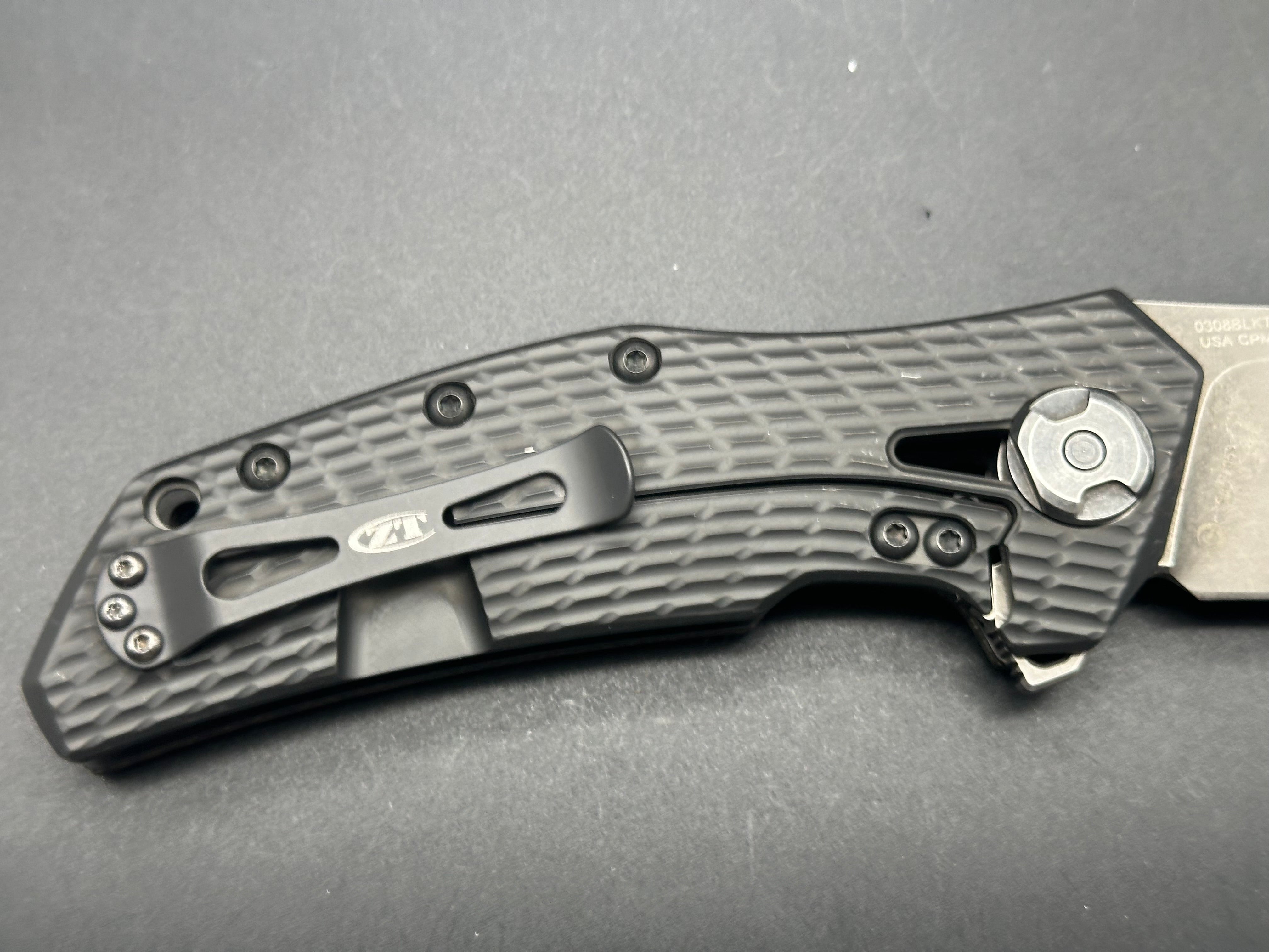 Zero Tolerance 0308BLKTS Frame Lock Knife (3.75" Tiger Stripe)