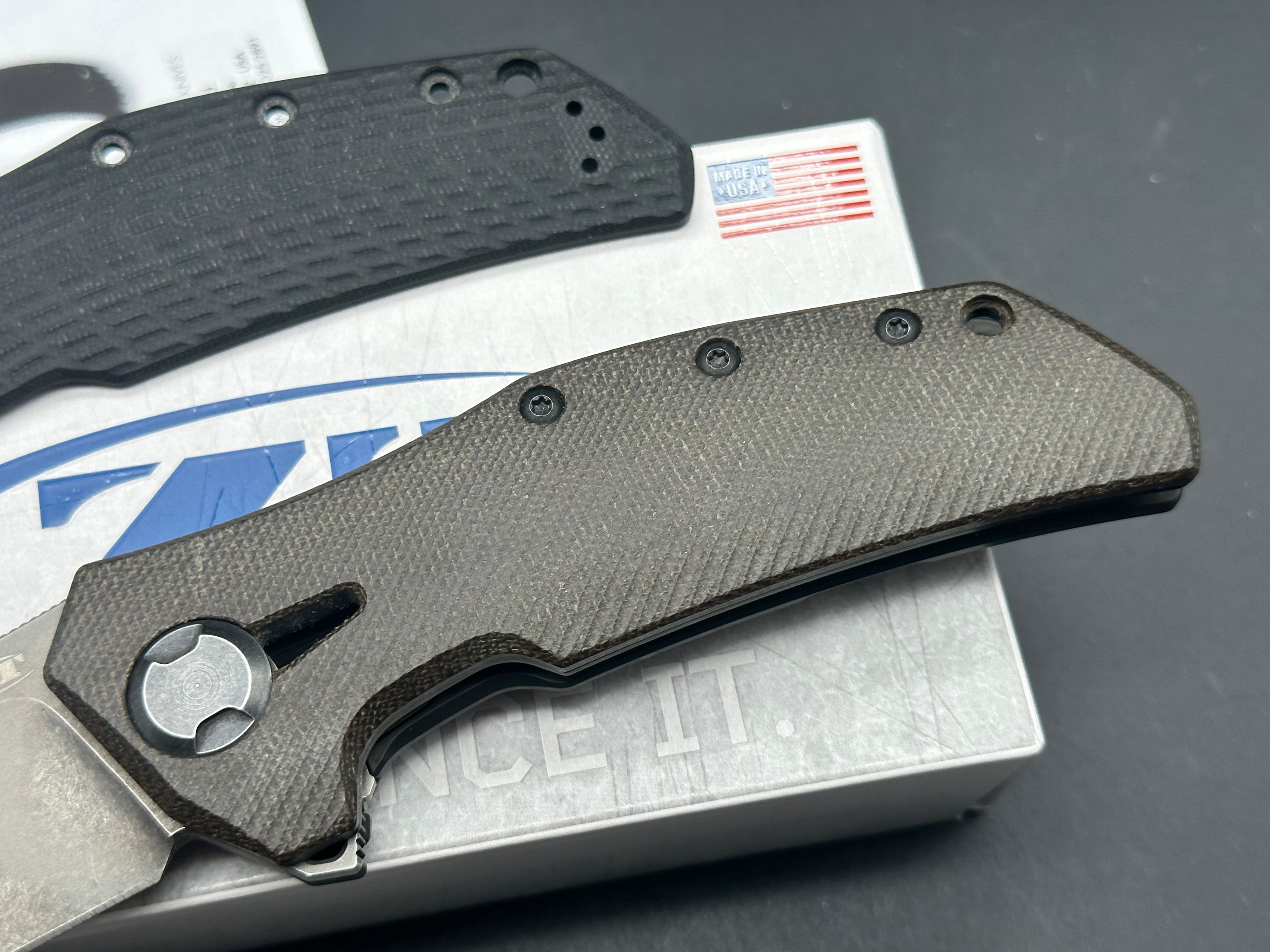 Zero Tolerance 0308BLKTS Frame Lock Knife (3.75" Tiger Stripe)
