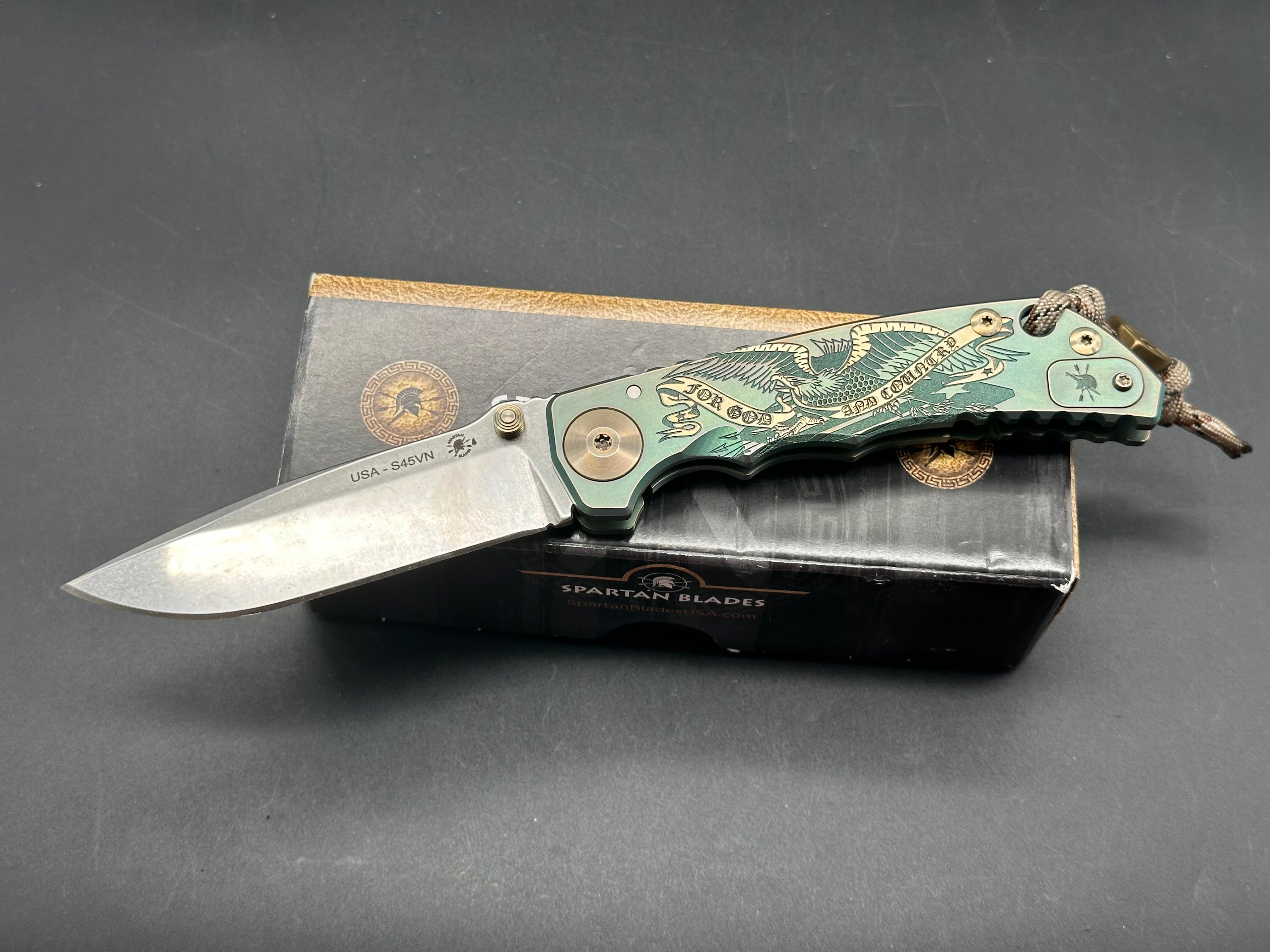 Spartan Blades Harsey Folder - God & Country