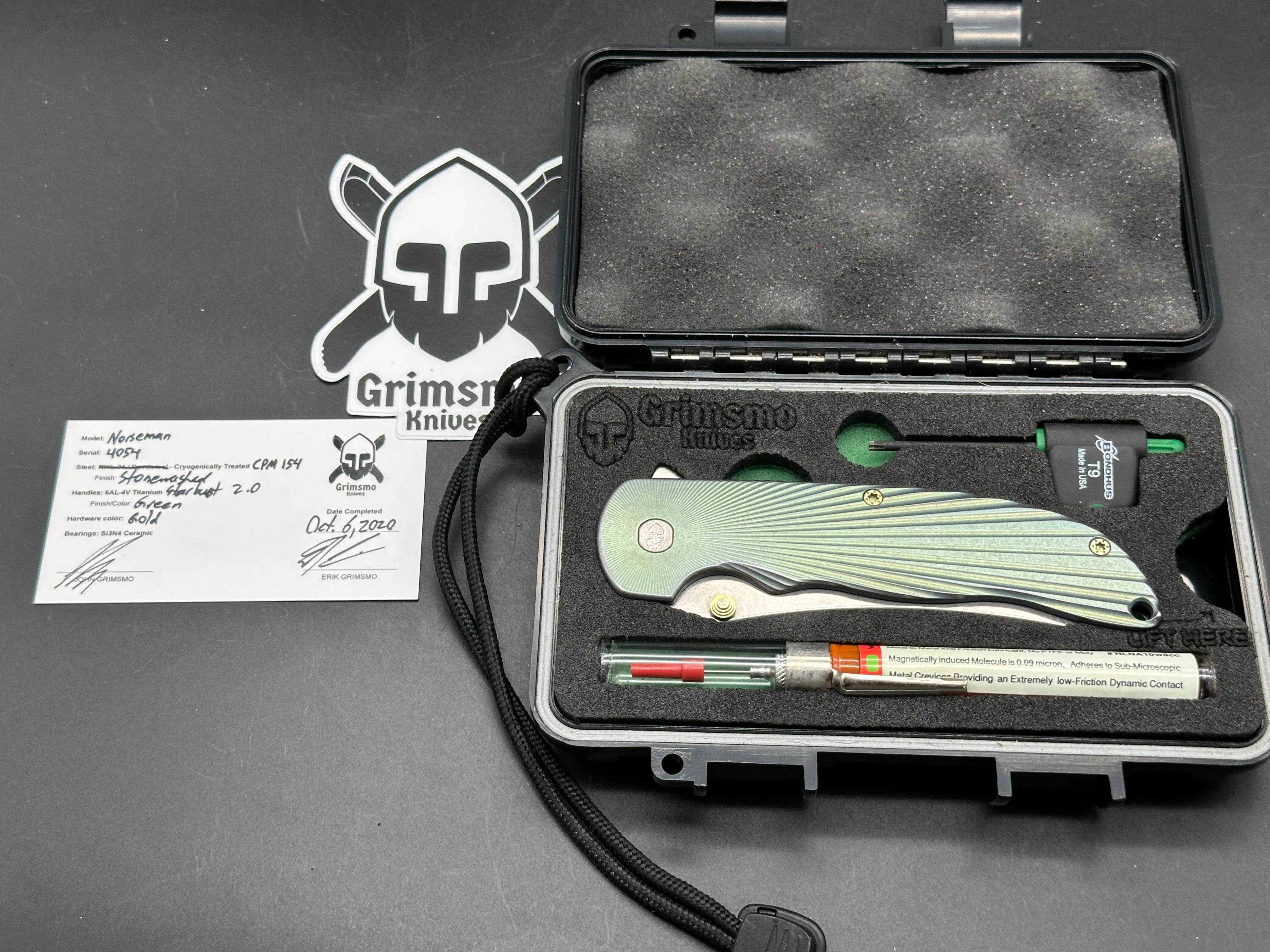 Grimsmo Norseman CPM 154 steel