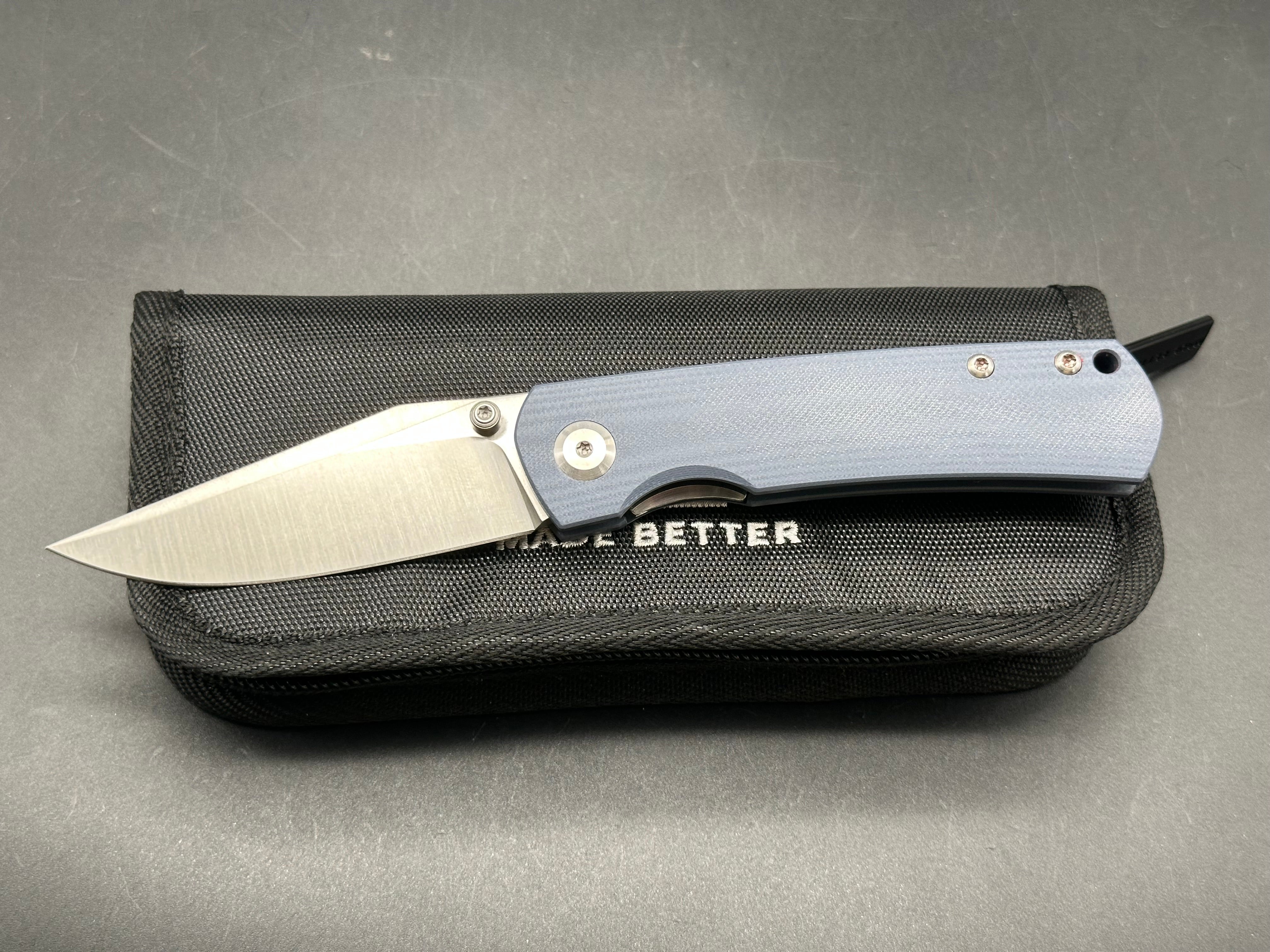 Monterey Bay Knives Mini Old Guard Clip Point Liner Lock Knife