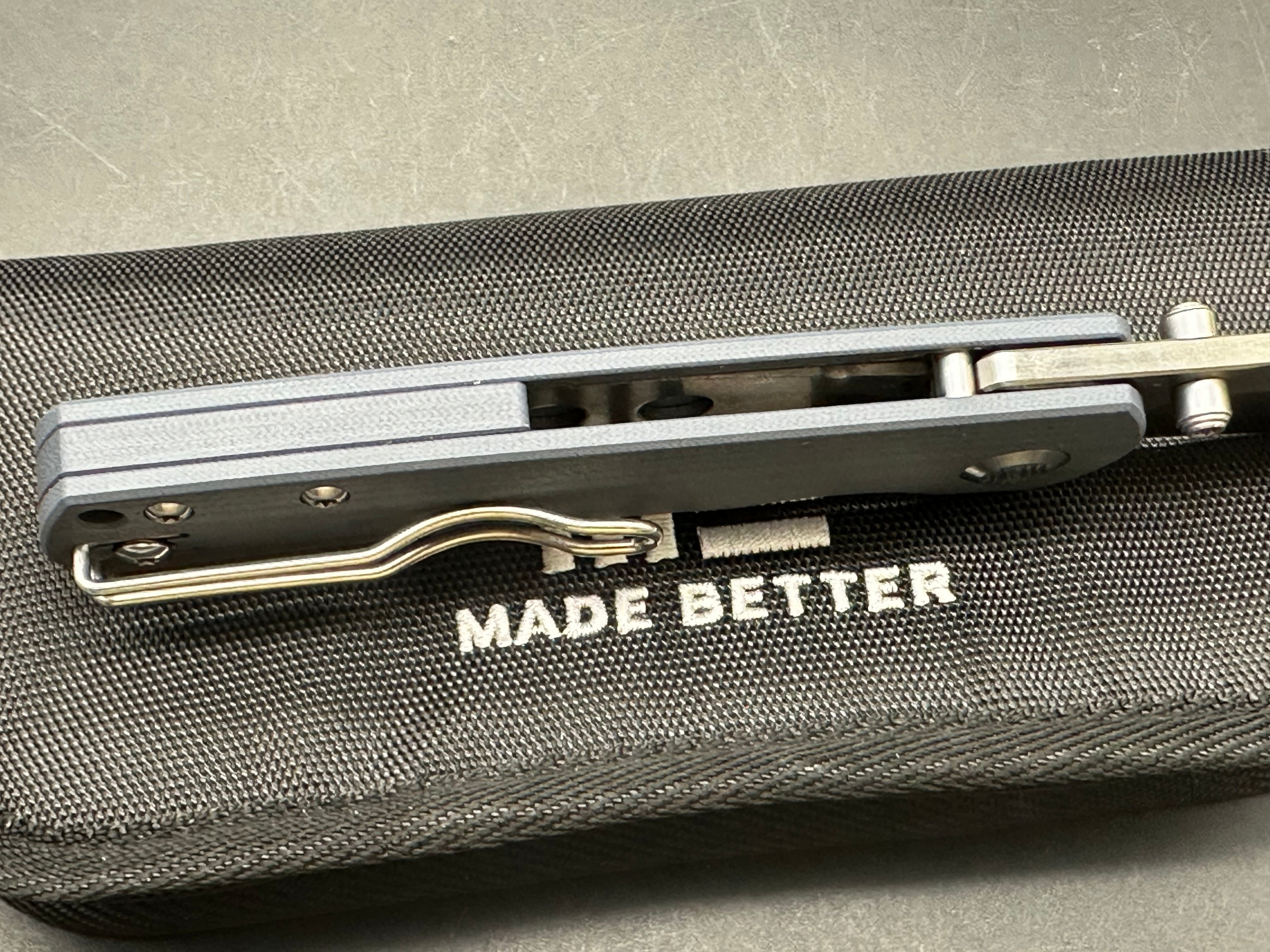 Monterey Bay Knives Mini Old Guard Clip Point Liner Lock Knife