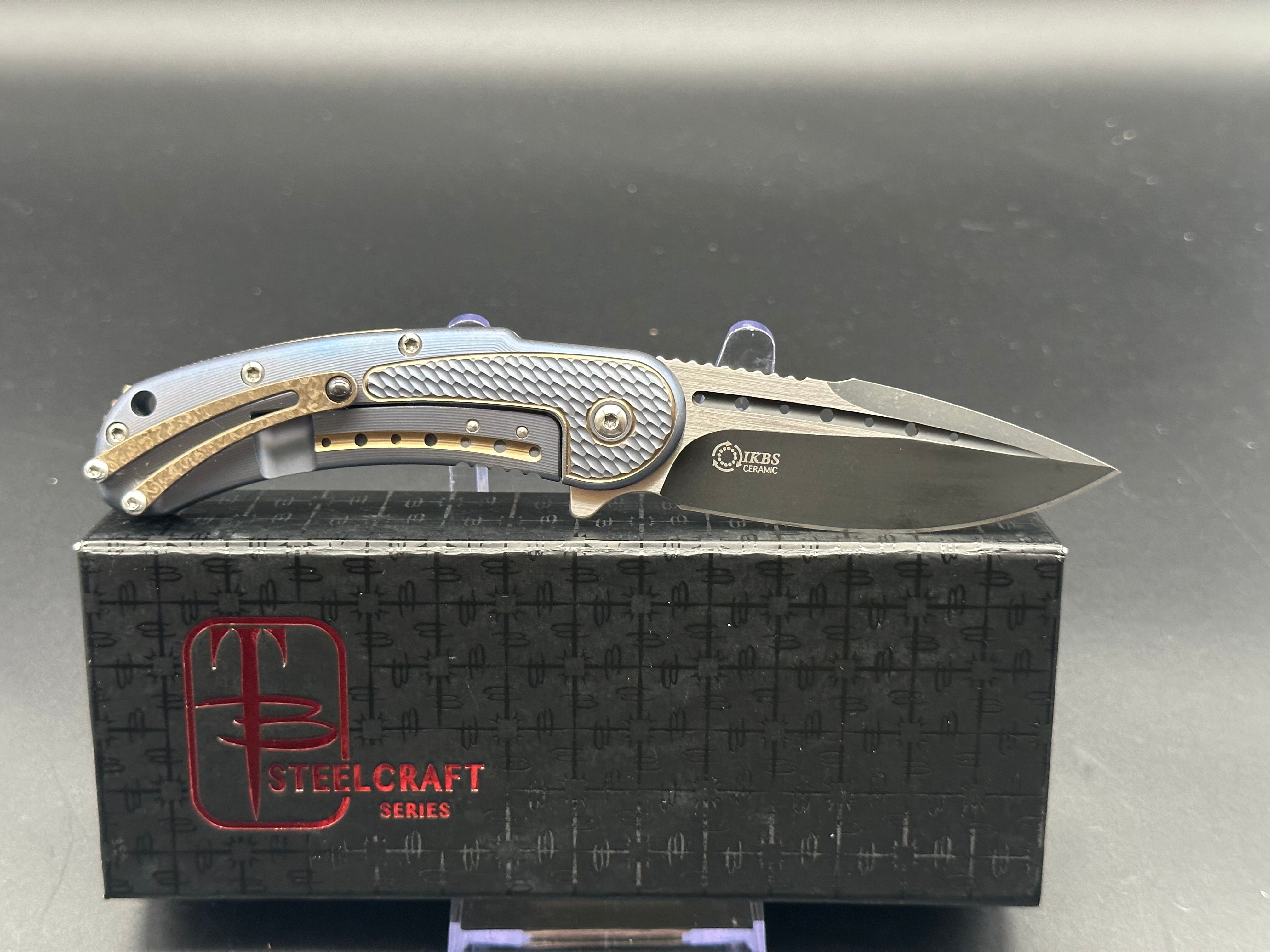 Todd Begg Steelcraft Mini Bodega Blue/Bronze