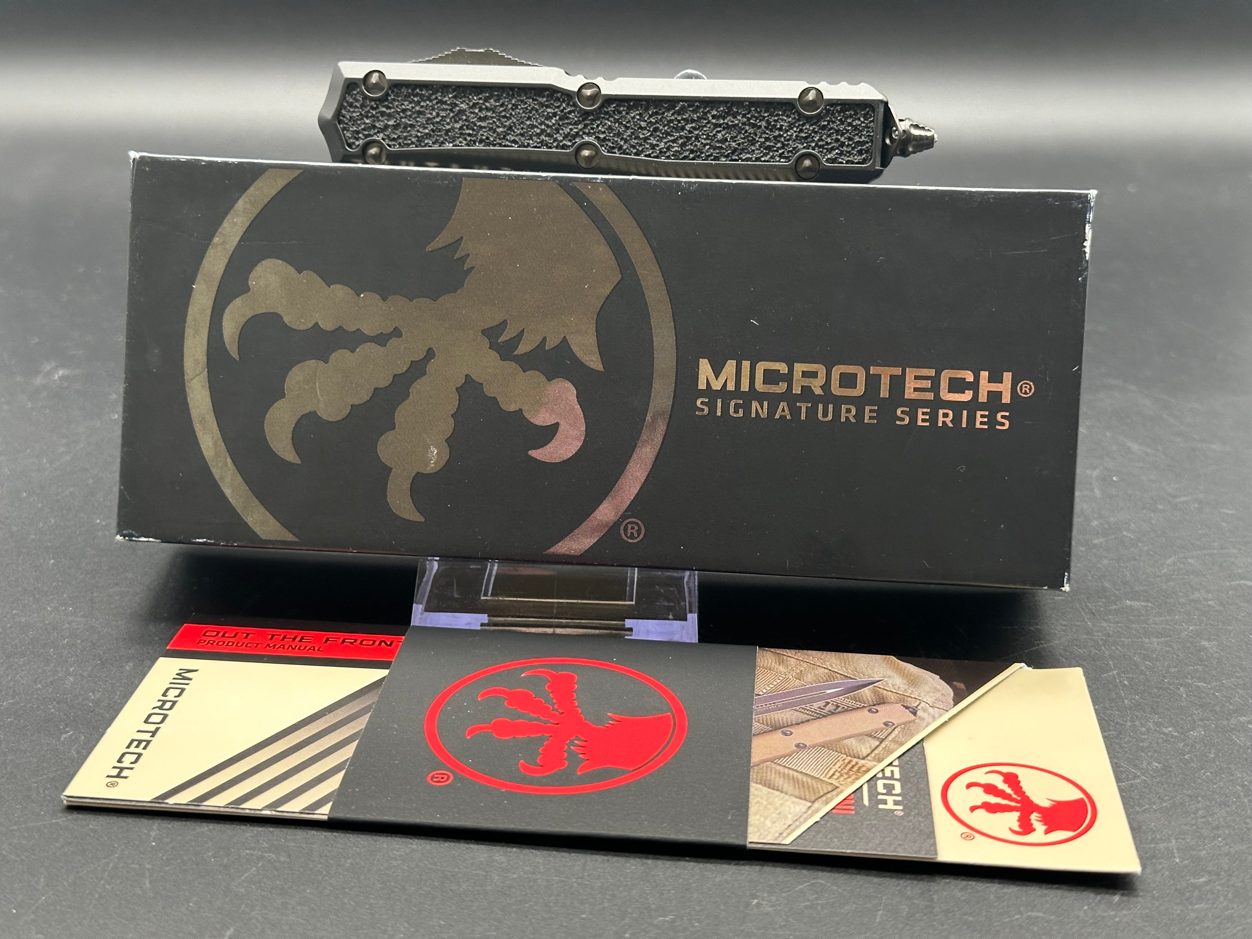Microtech Makora 206-1 DLCTSH Double Edge DLC Blade