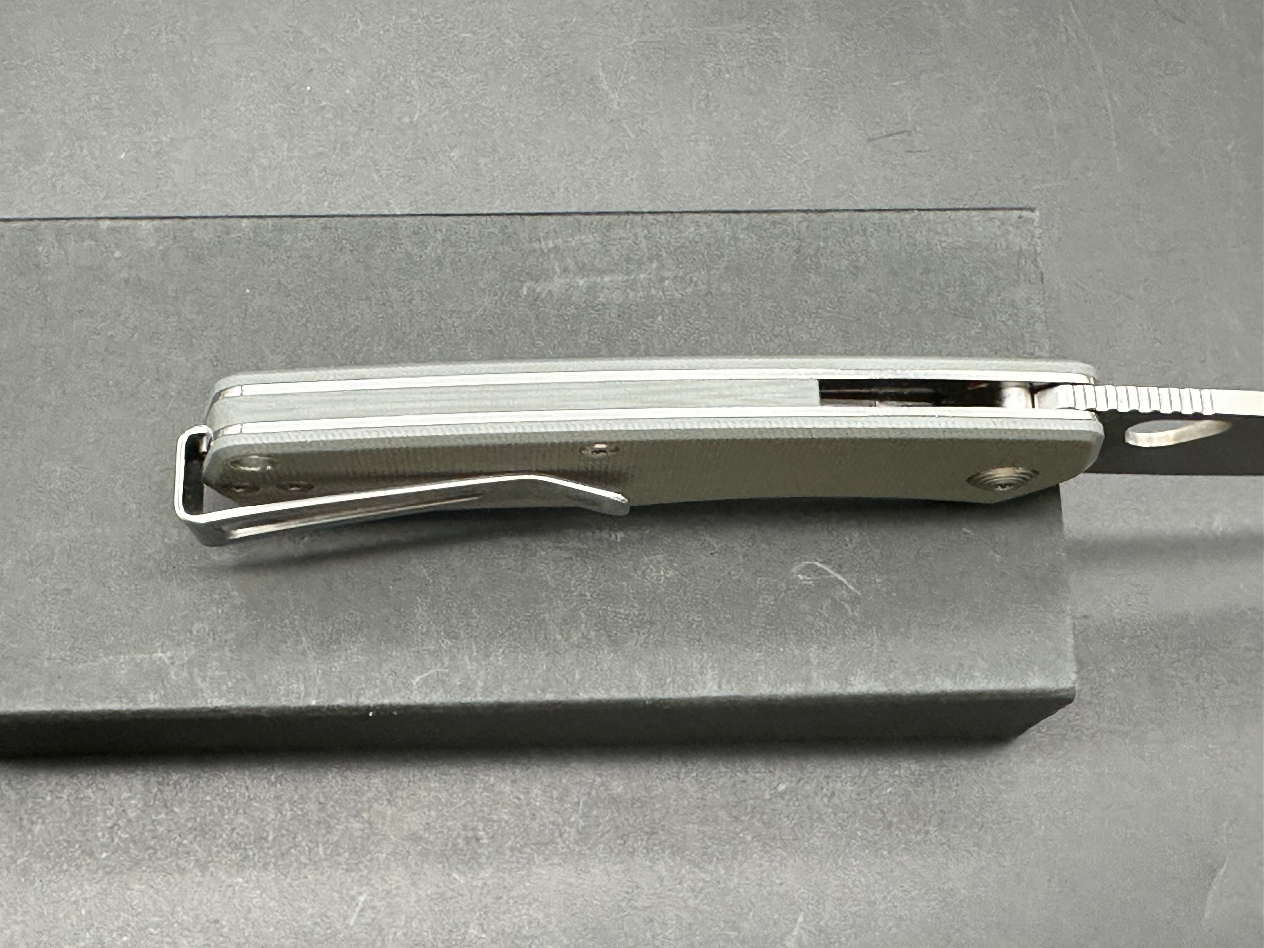 The James Brand Folsom G10 liner lock