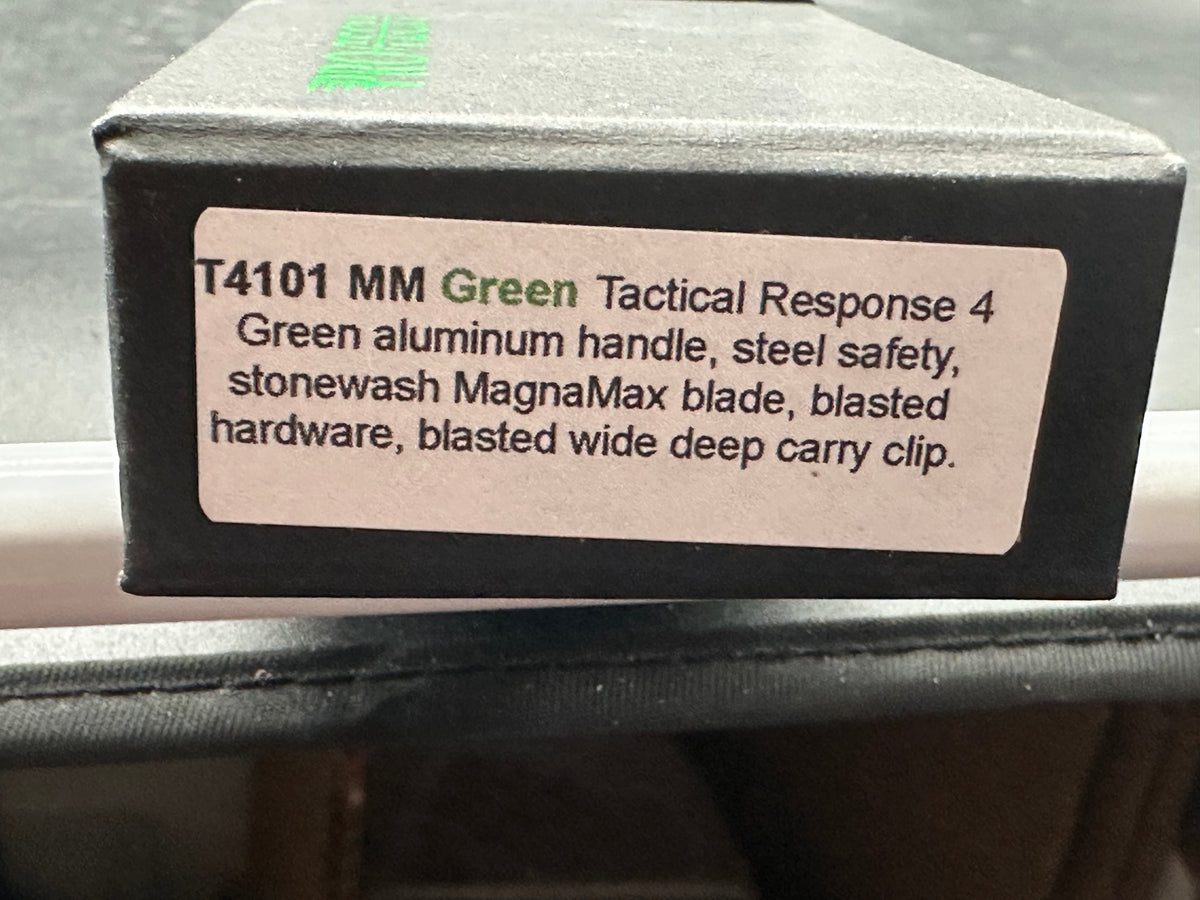 PROTECH TACTICAL RESPONSE GREEN ALUMINUM STONEWASHED MAGNAMAX