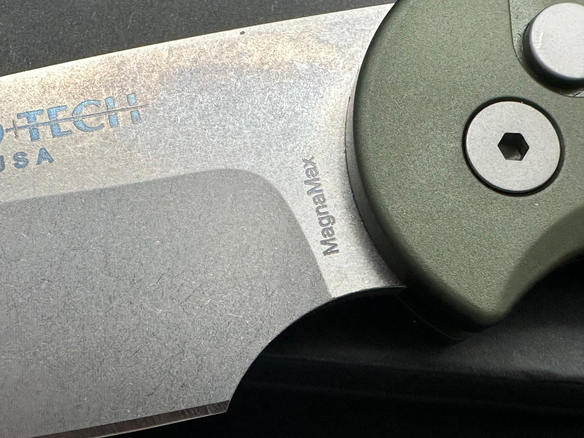 PROTECH TACTICAL RESPONSE GREEN ALUMINUM STONEWASHED MAGNAMAX