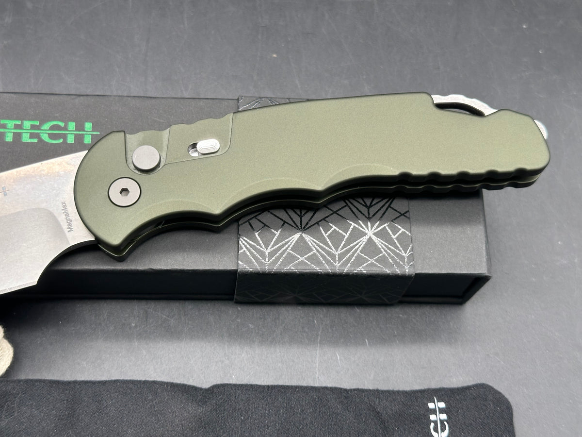 PROTECH TACTICAL RESPONSE GREEN ALUMINUM STONEWASHED MAGNAMAX