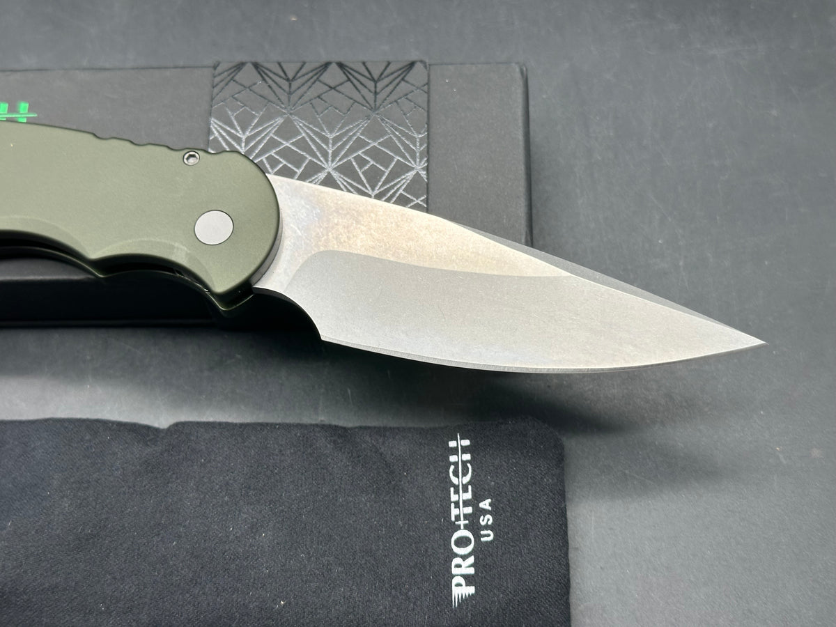PROTECH TACTICAL RESPONSE GREEN ALUMINUM STONEWASHED MAGNAMAX
