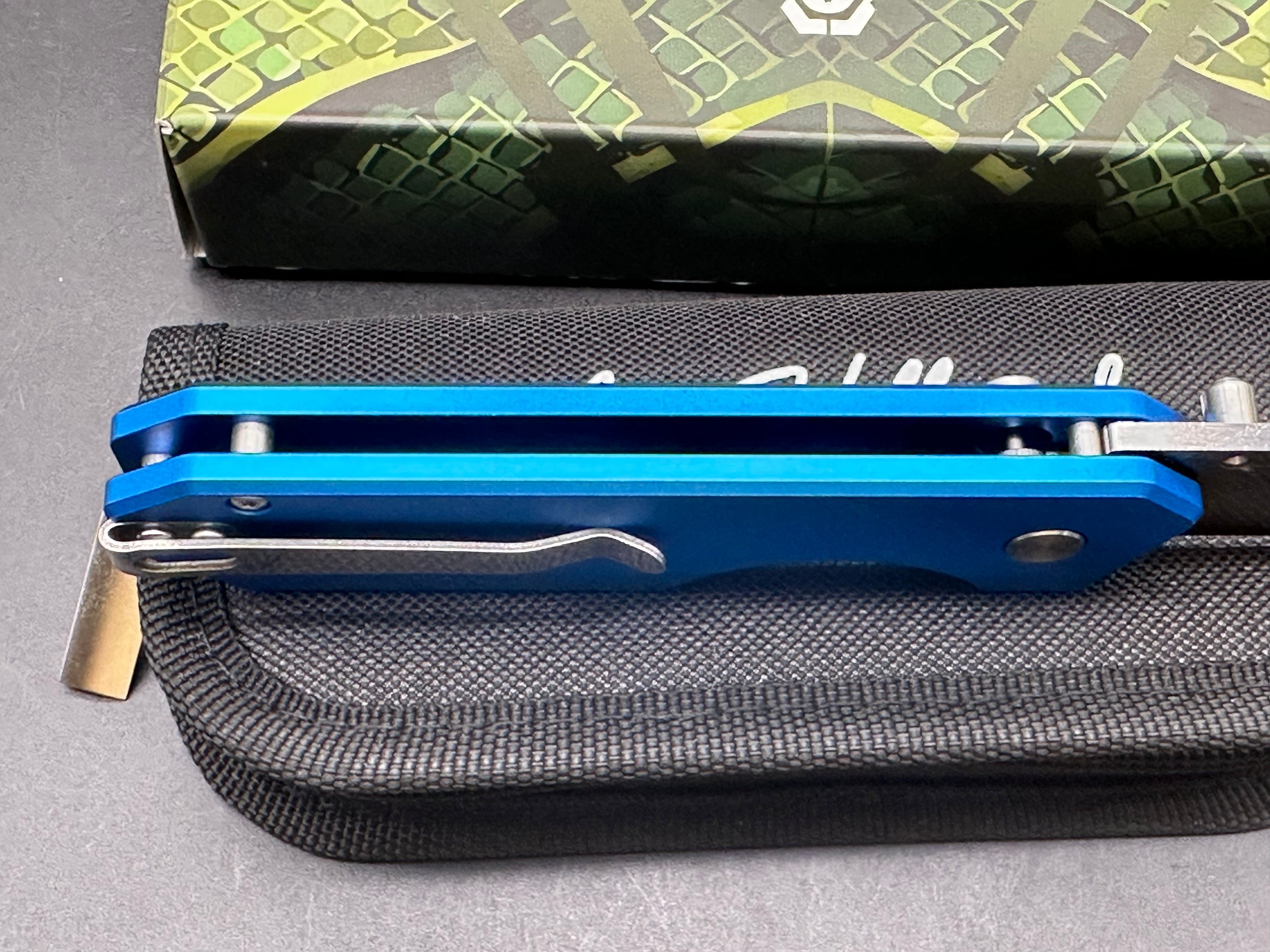 Vipertech City Joe Hollywood 160/300 blue aluminum w/D2 blade