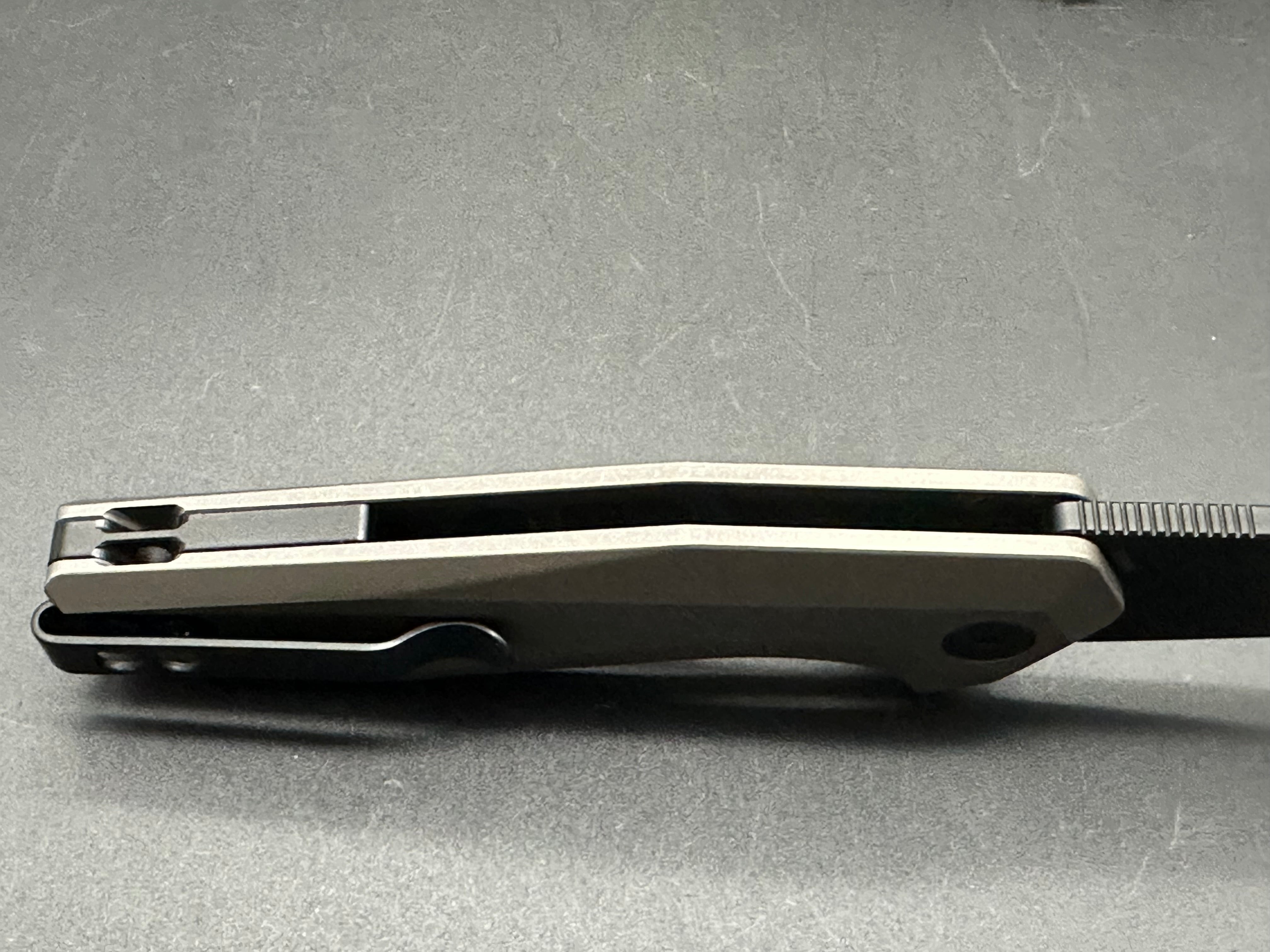 Damned Designs Fenrir/Stonewash Ti/Reverse Tanto/Black CPM-S35VN