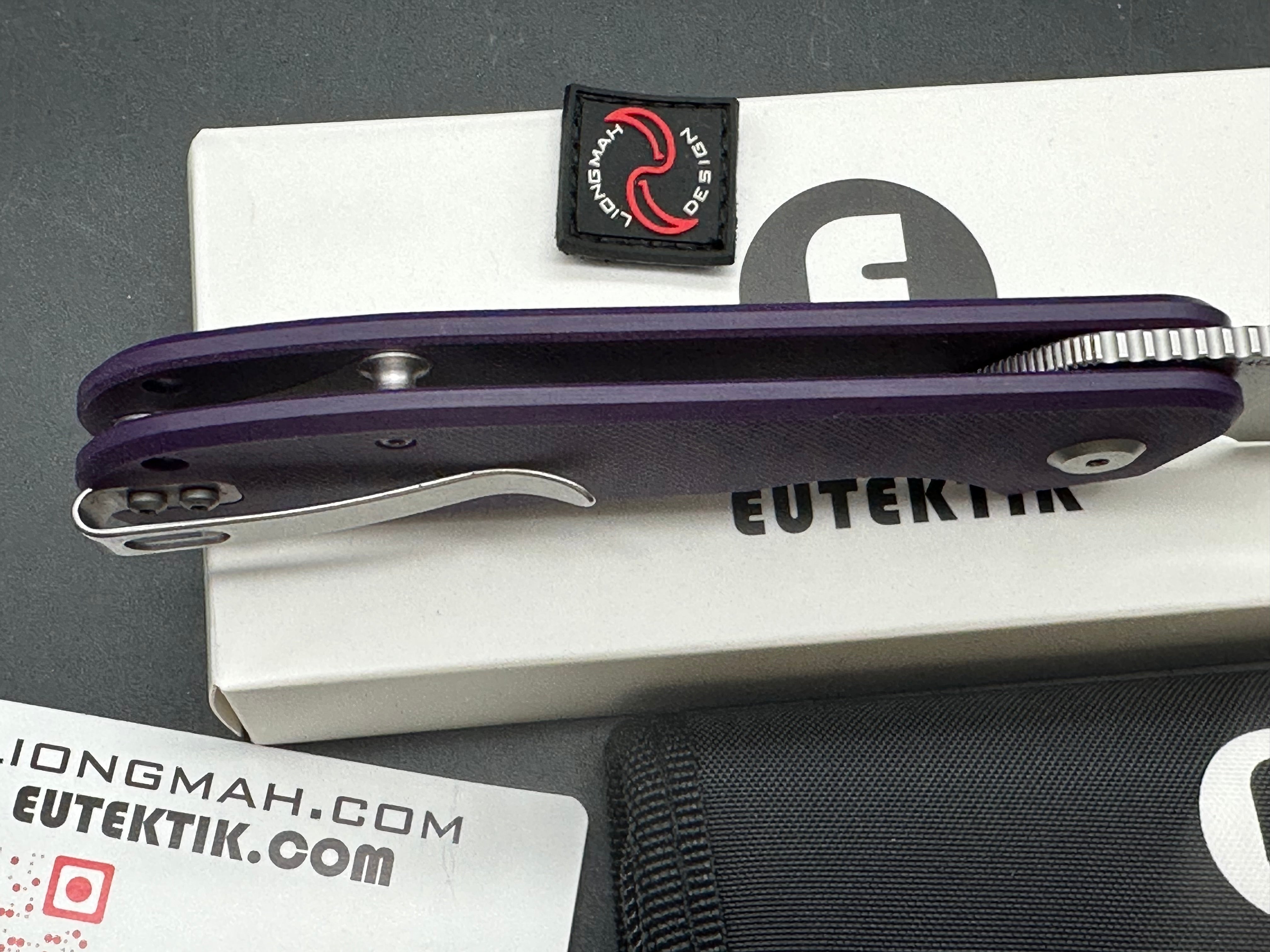 Eutektik EFD Purple G10 w/14C28N Stonewashed Blade