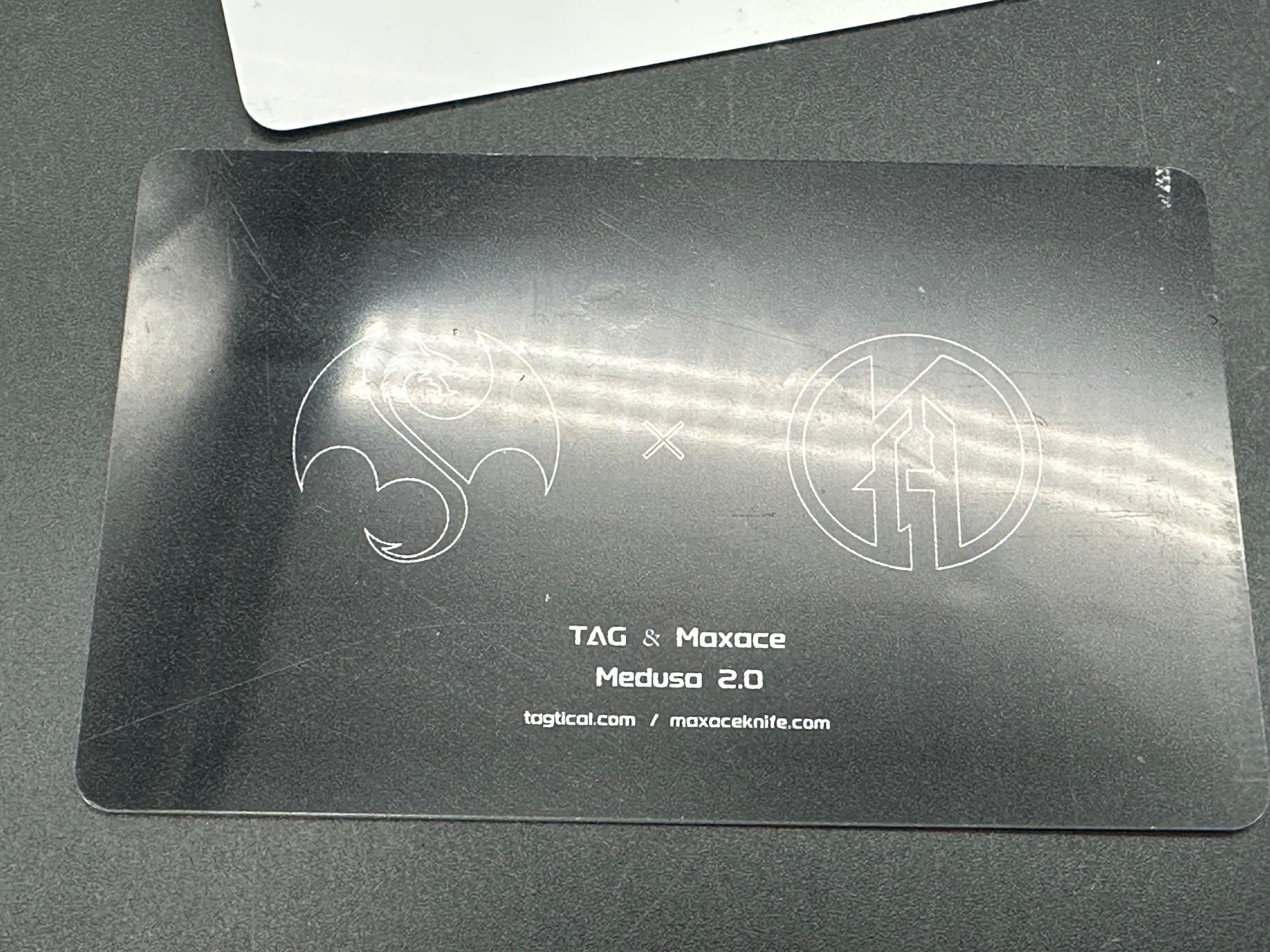 Maxace Medusa OTF Single Edge-Hellhound M390 Blade