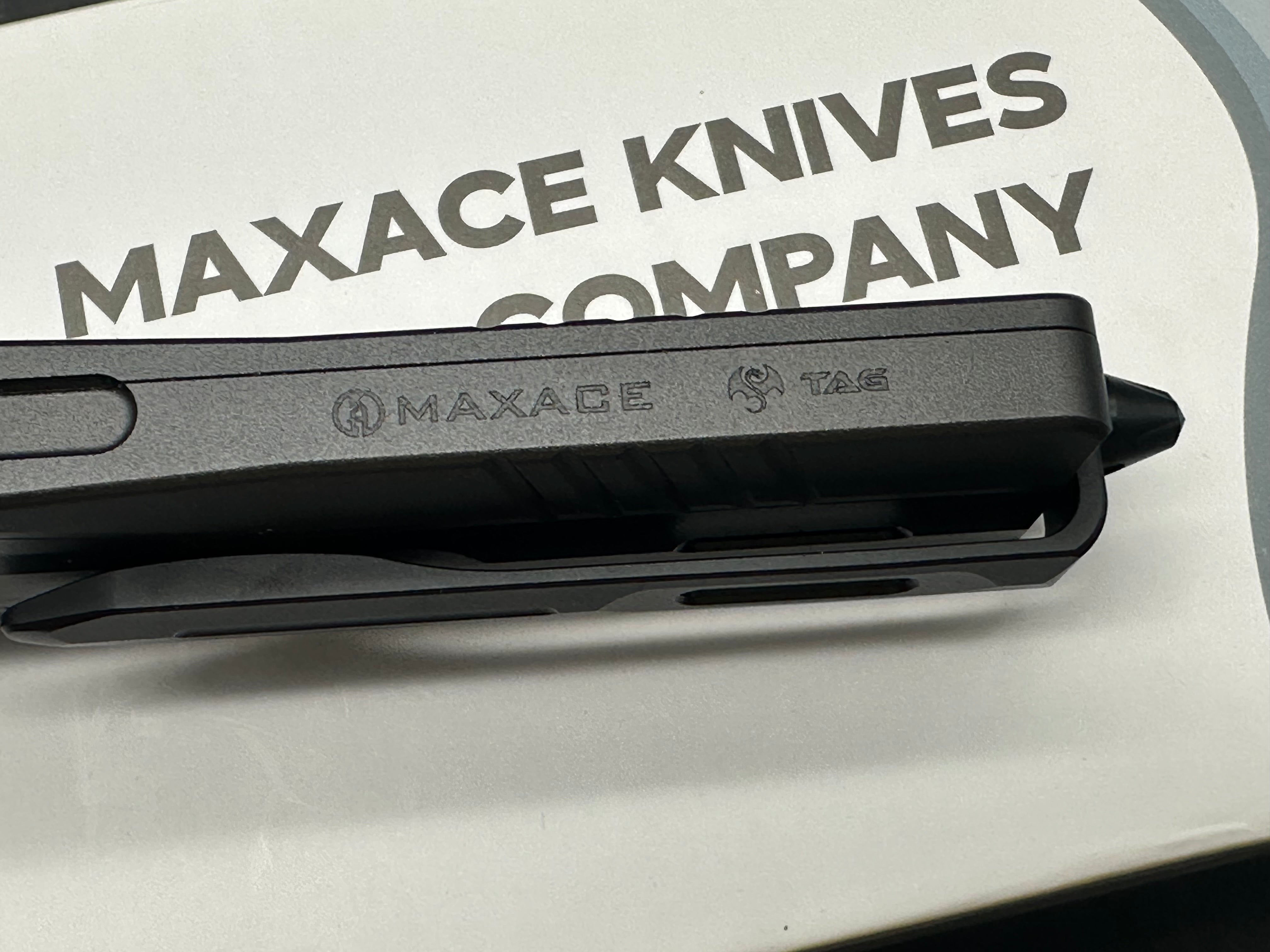 Maxace Medusa OTF Single Edge-Hellhound M390 Blade