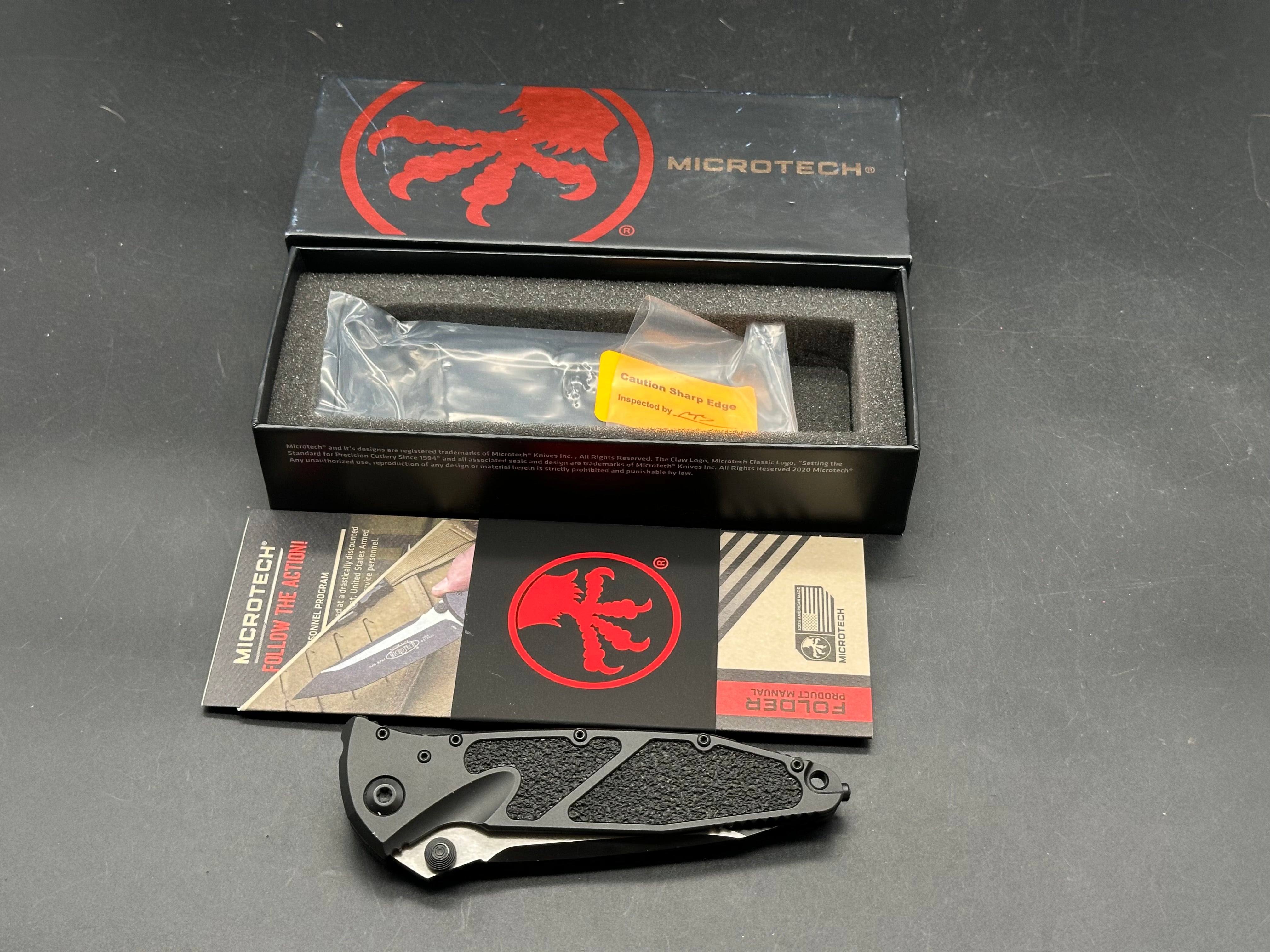 Microtech manual Socom Elite, serrated